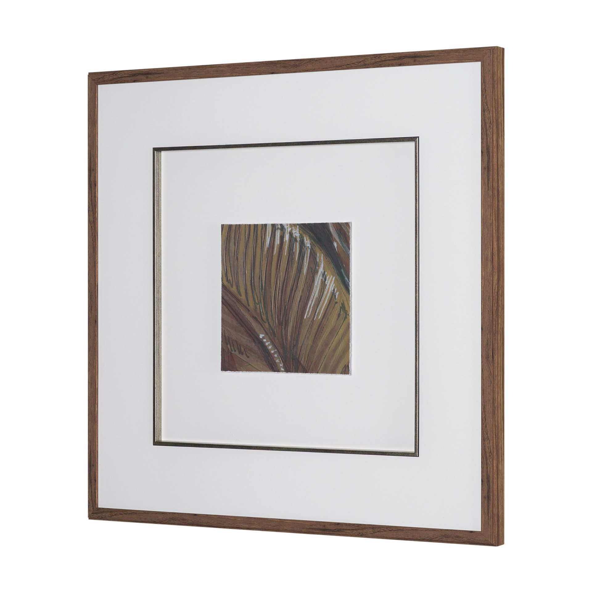 Patterned Silence II by Mercana Studio Hand Embelished Framed Artwork Matted under Glass — product photograph