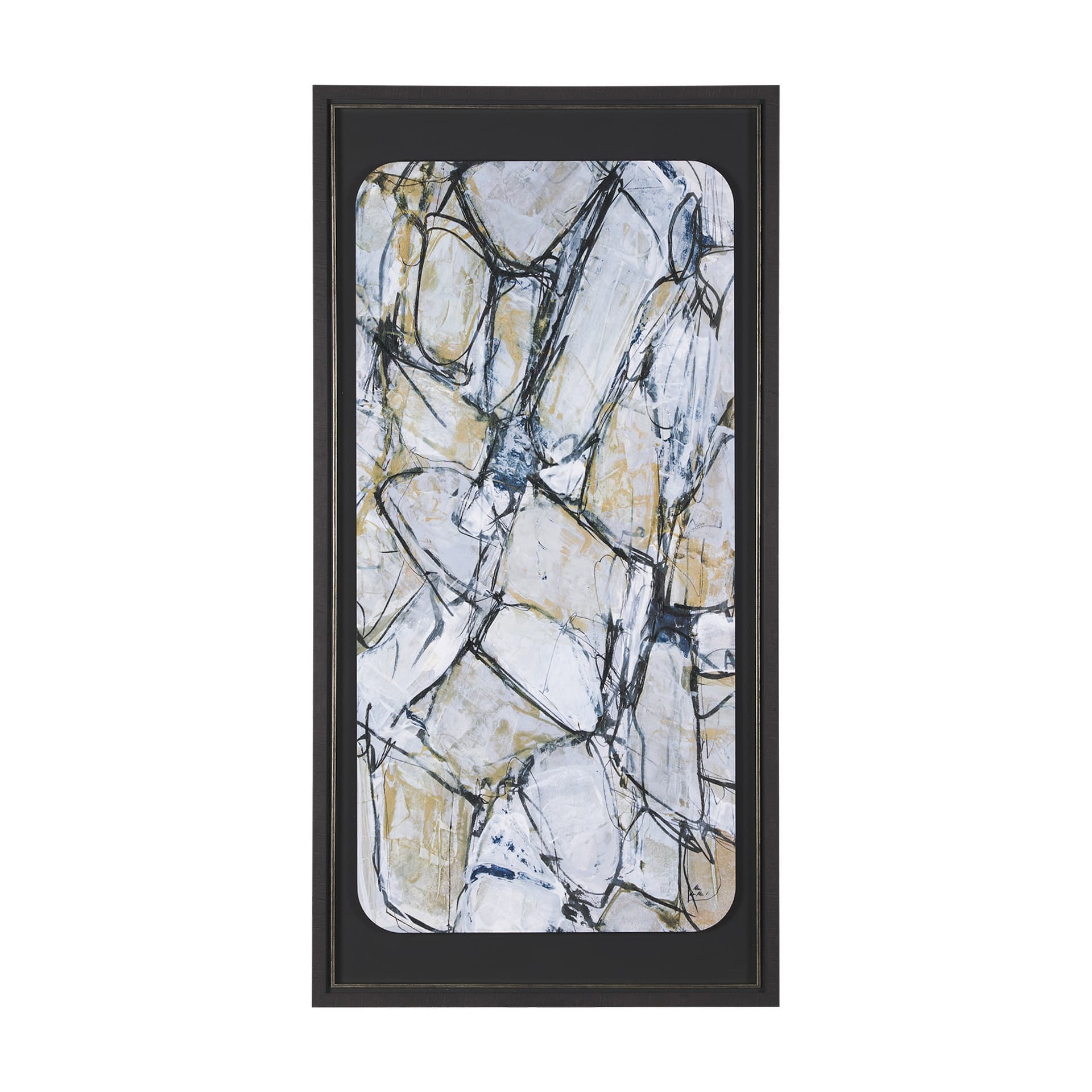 Morning Light III by Mercana Studio a Hand Embellished Framed Art Print Matted under Glass — product photograph