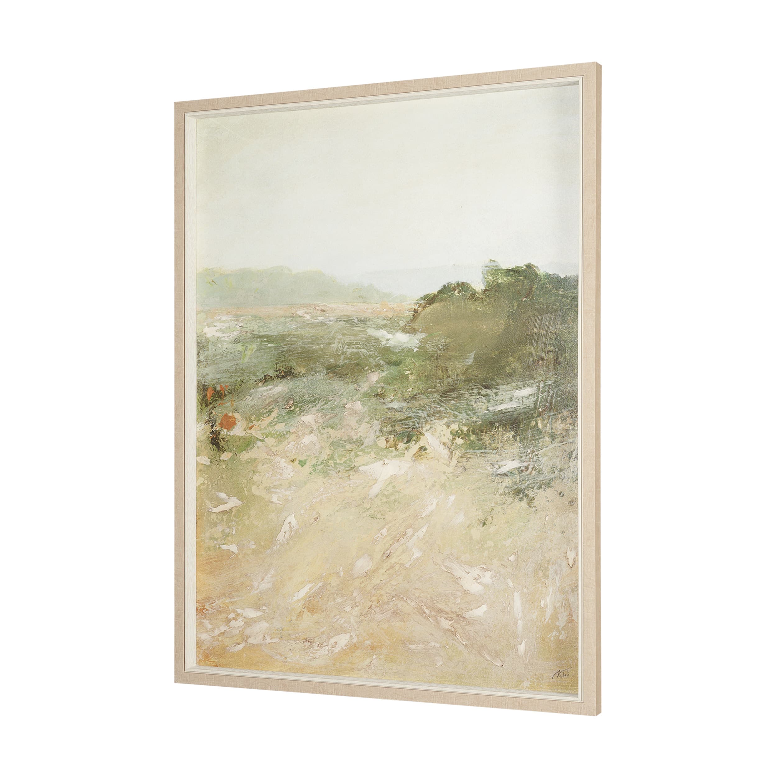 Amber Horizon I by Mercana Studio Textured Framed Artwork — product photograph