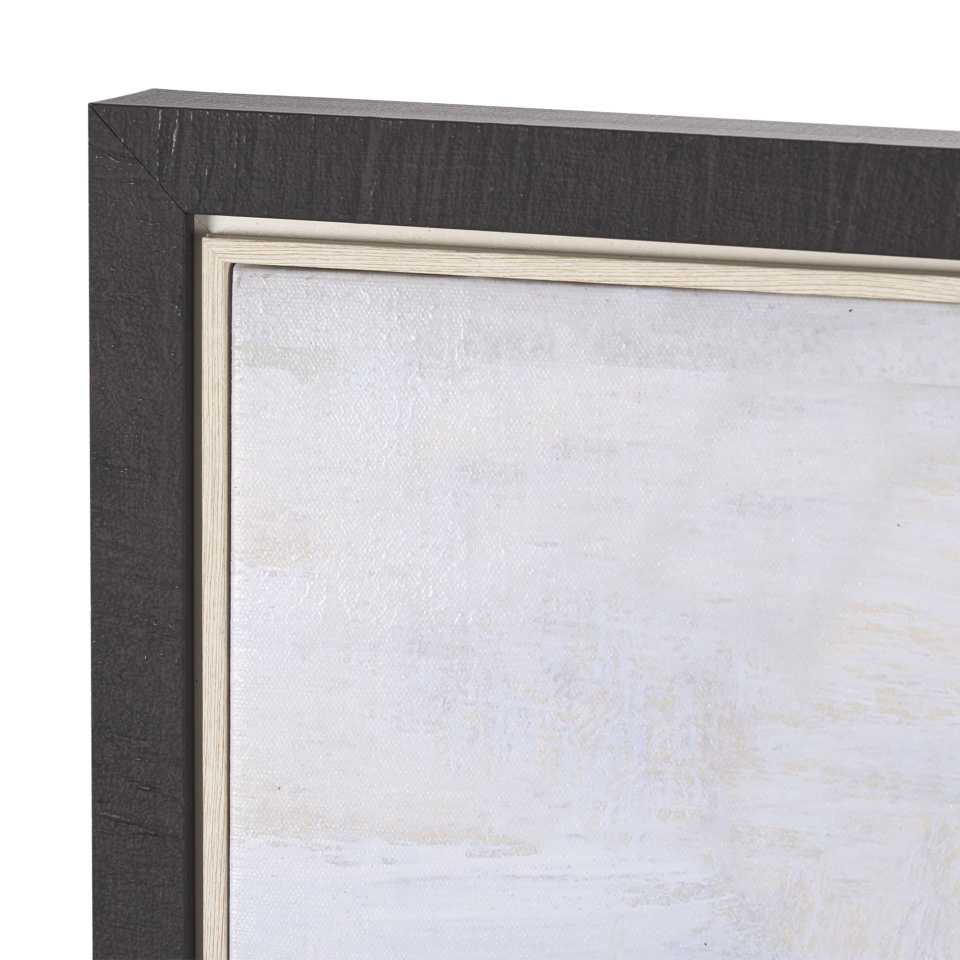 Semblance I by Mercana Studio a Hand Embellished Textured Framed Canvas — product photograph