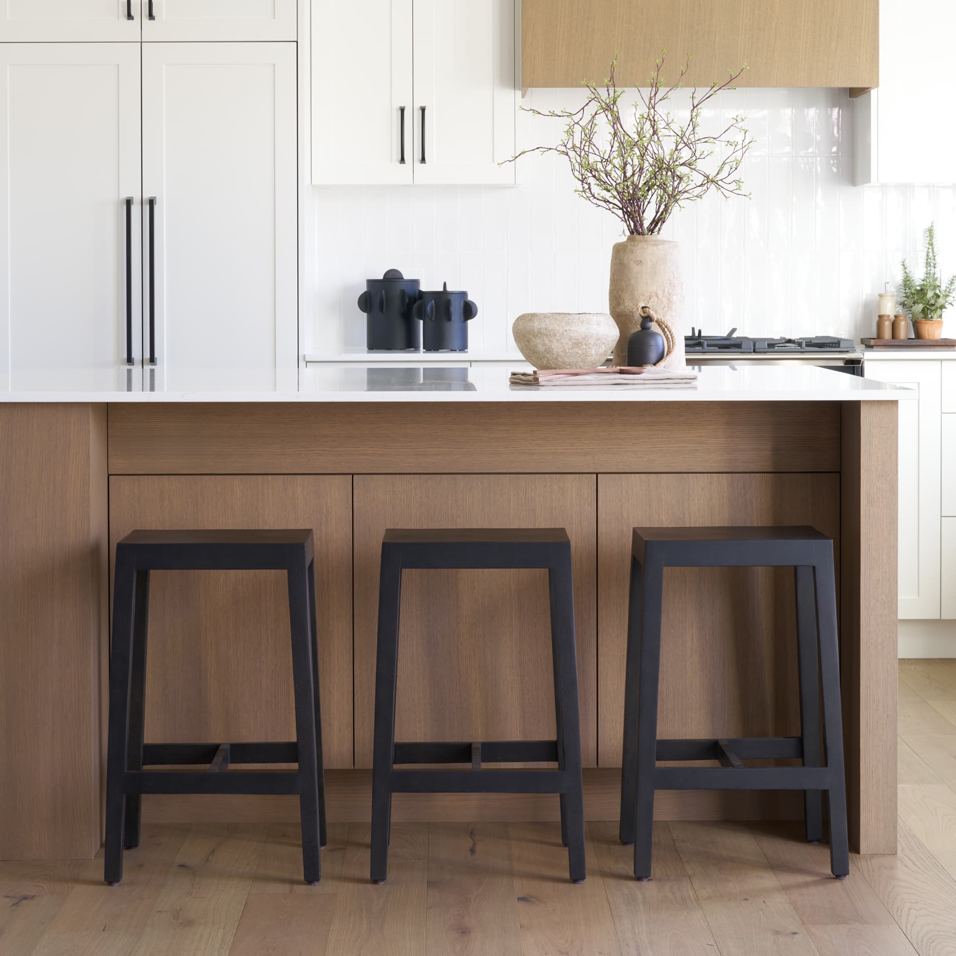 Colony Backless 25in Seat Counter Stool | Black Brown — product photograph