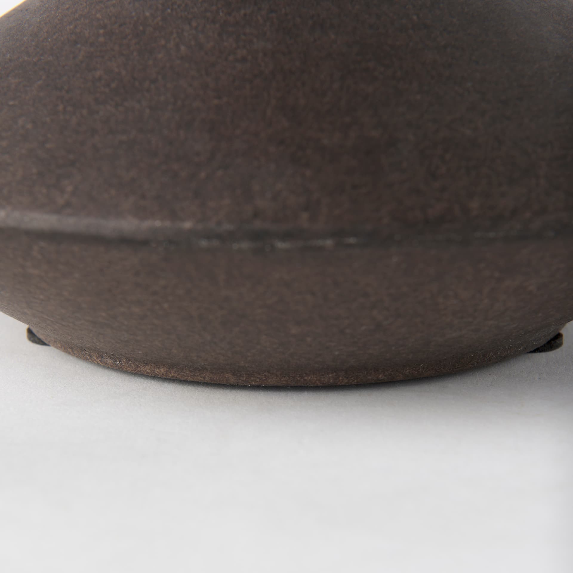 Rylee 6.9H Dark Brown Ceramic Vase — product photograph