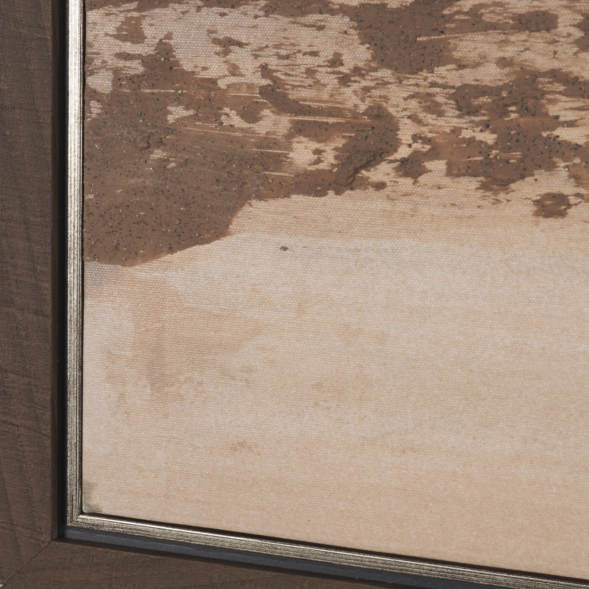 Flesh by Mercana Studio a Hand Embellished Textured Framed Canvas — product photograph