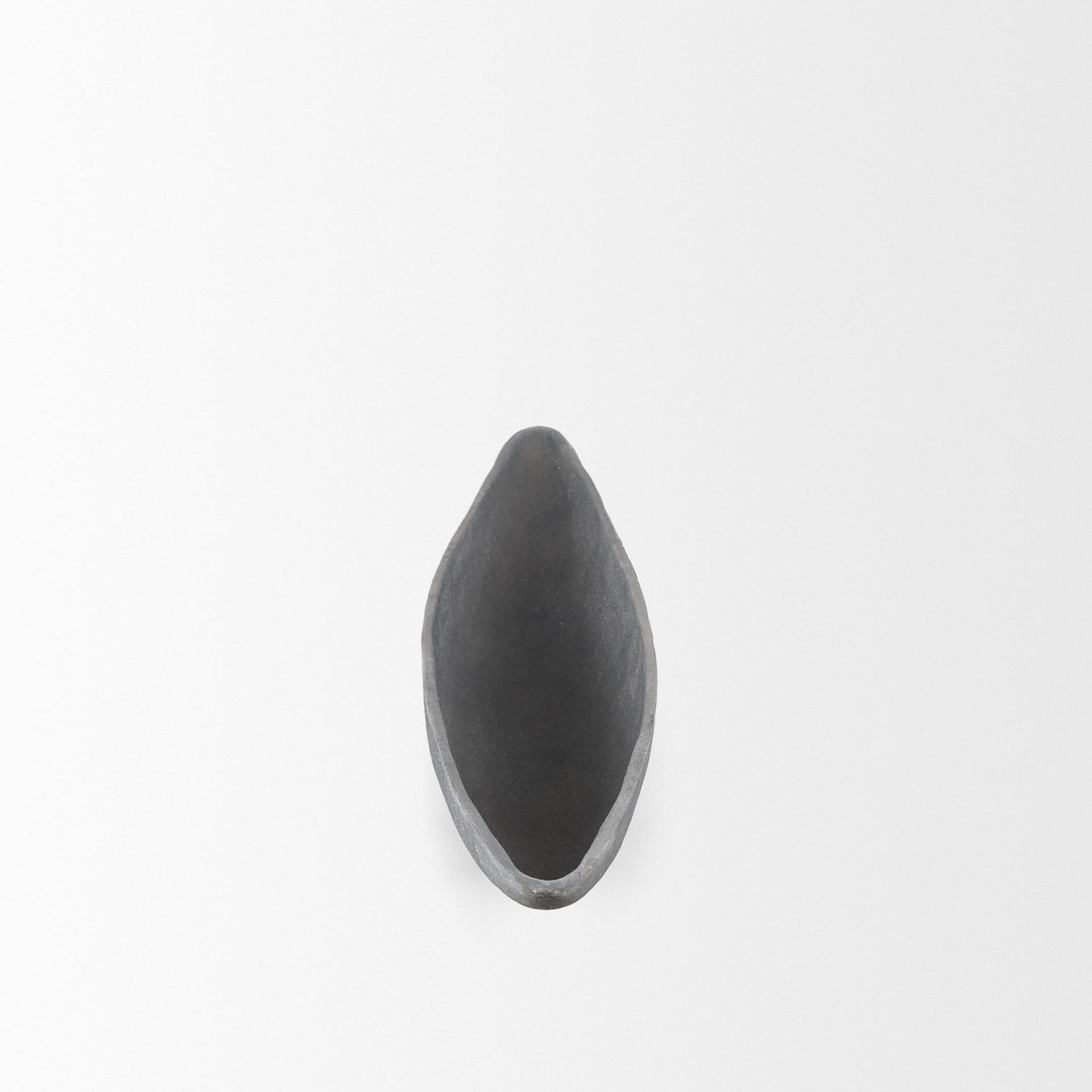 Piero Large Concrete Finished Metal Decorative Bowl — product photograph