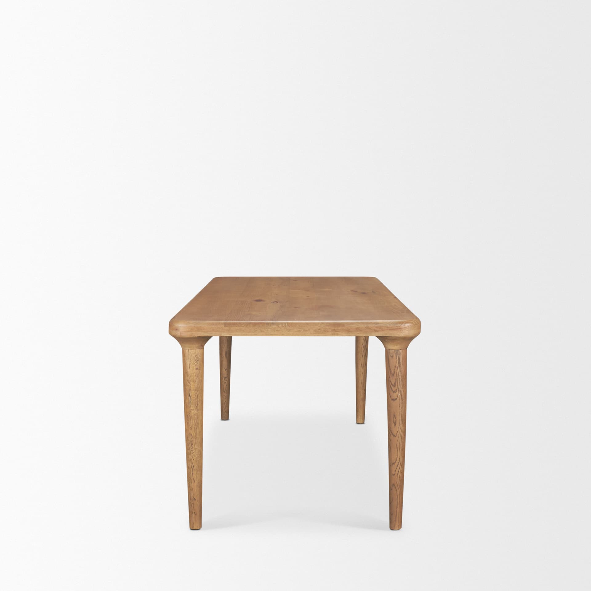 Suvan 72"L x 36"W Rectangular Dining Table | Modern | Light Brown Wood | Seats 6 — product photograph