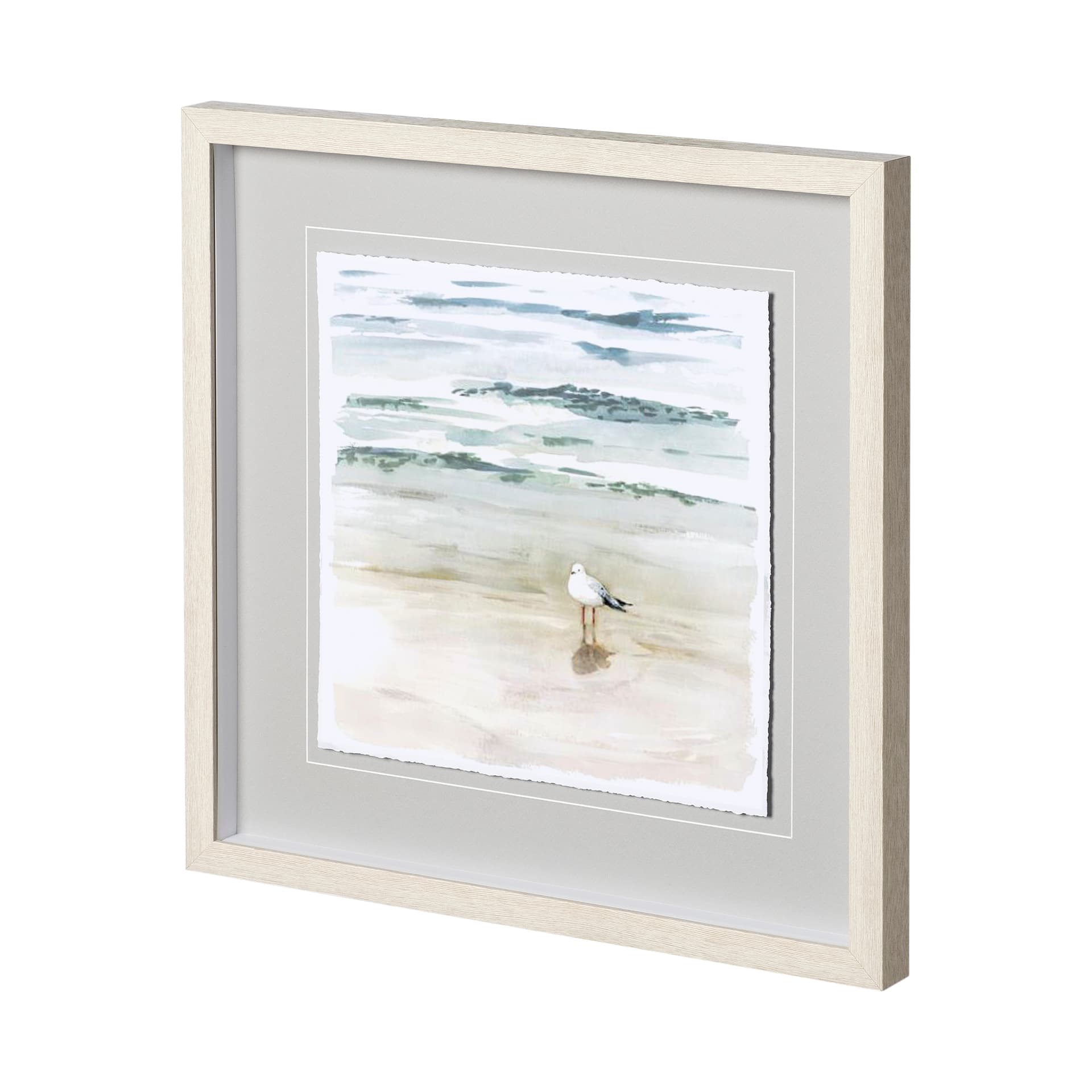 Seagull Cove II by Victoria Borges a Framed Art Print Matted under Glass — product photograph