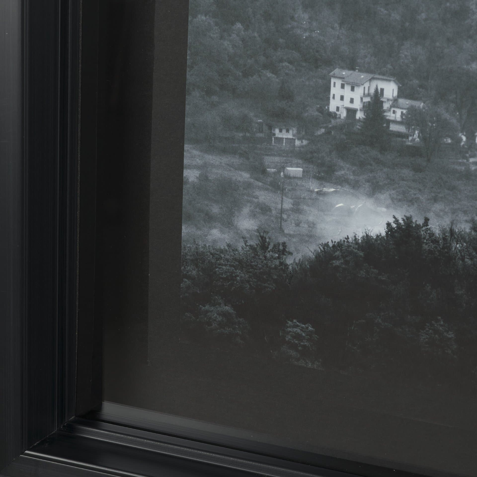 Morning Mist I by Deborah Revell a Hand Embellished Framed Print under Glass — product photograph