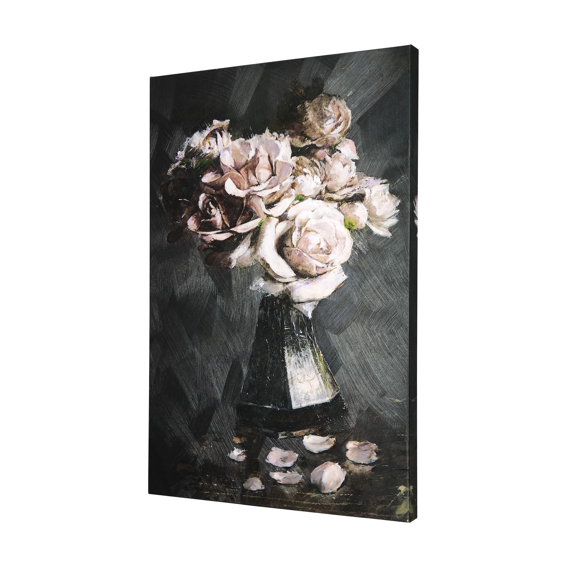 Still life flowers IV by Mercana Studio a Hand Embellished Textured Canvas — product photograph