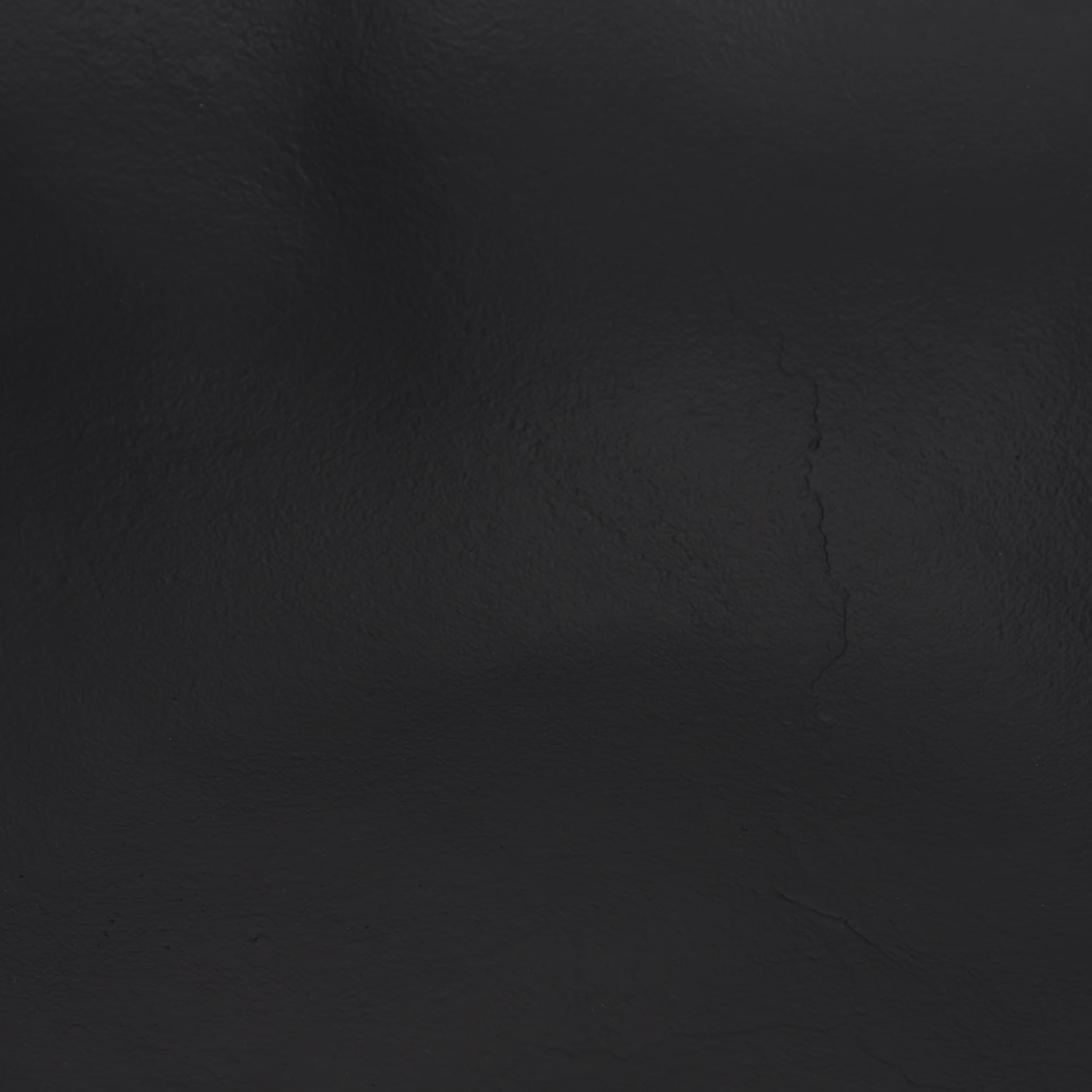 Radka Large Matte Black Metal Decorative Bowl — product photograph