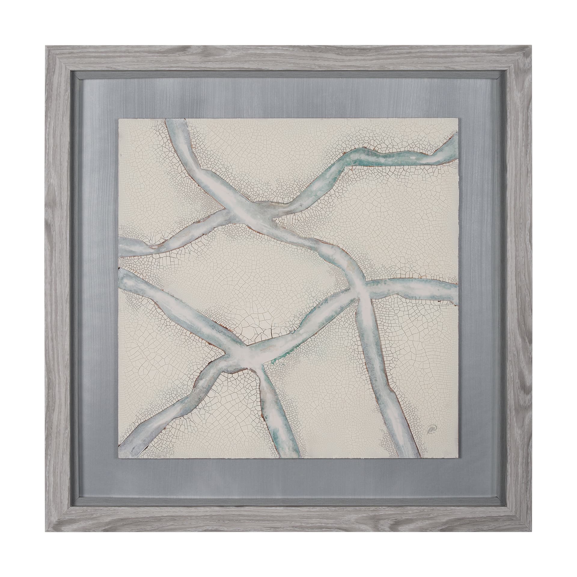 Fragment I by Studio M a handmade Original Framed Artwork under Glass — product photograph