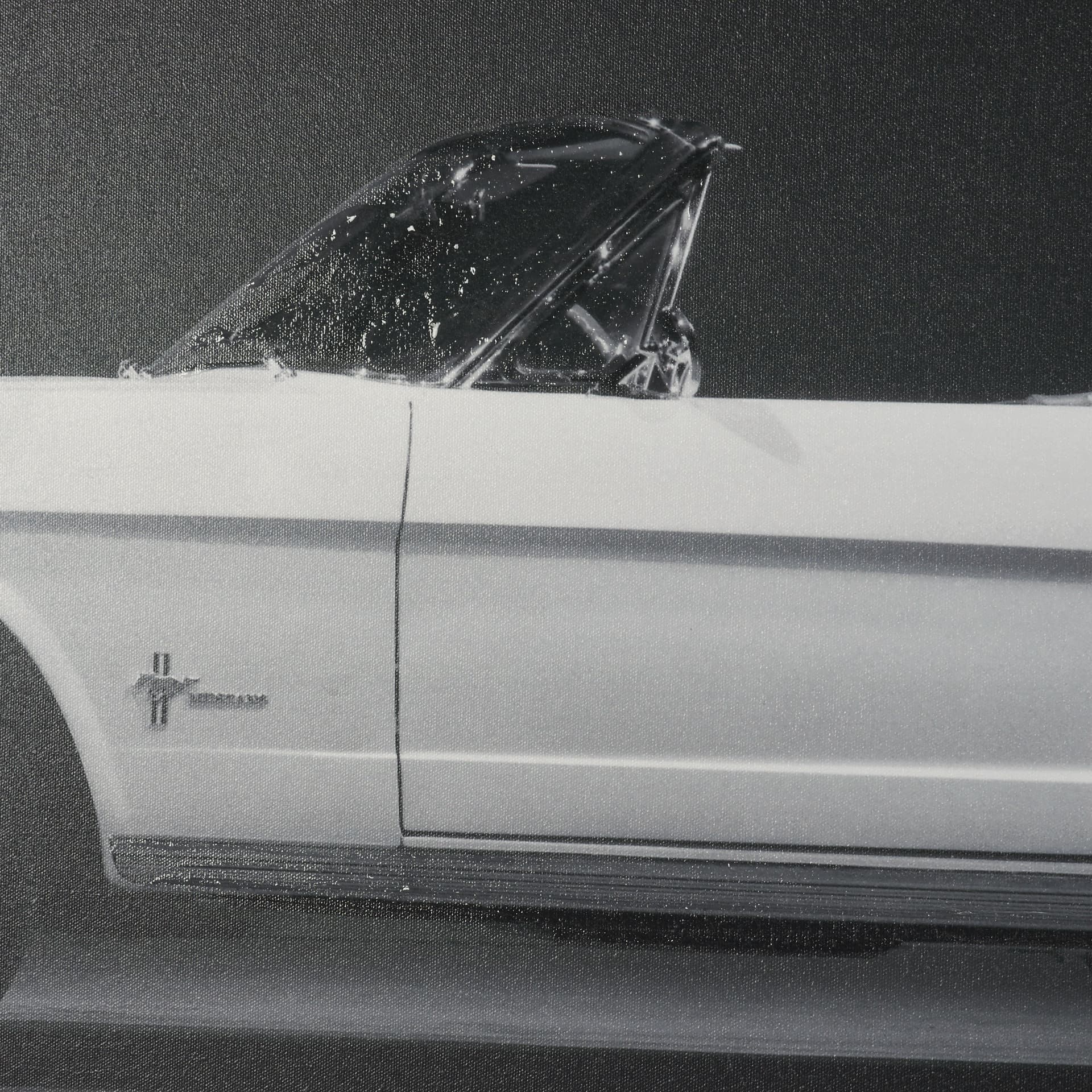 Ford Mustang Convertible1964 by Tal Paz-Fridman Frame Art Print under Glass — product photograph