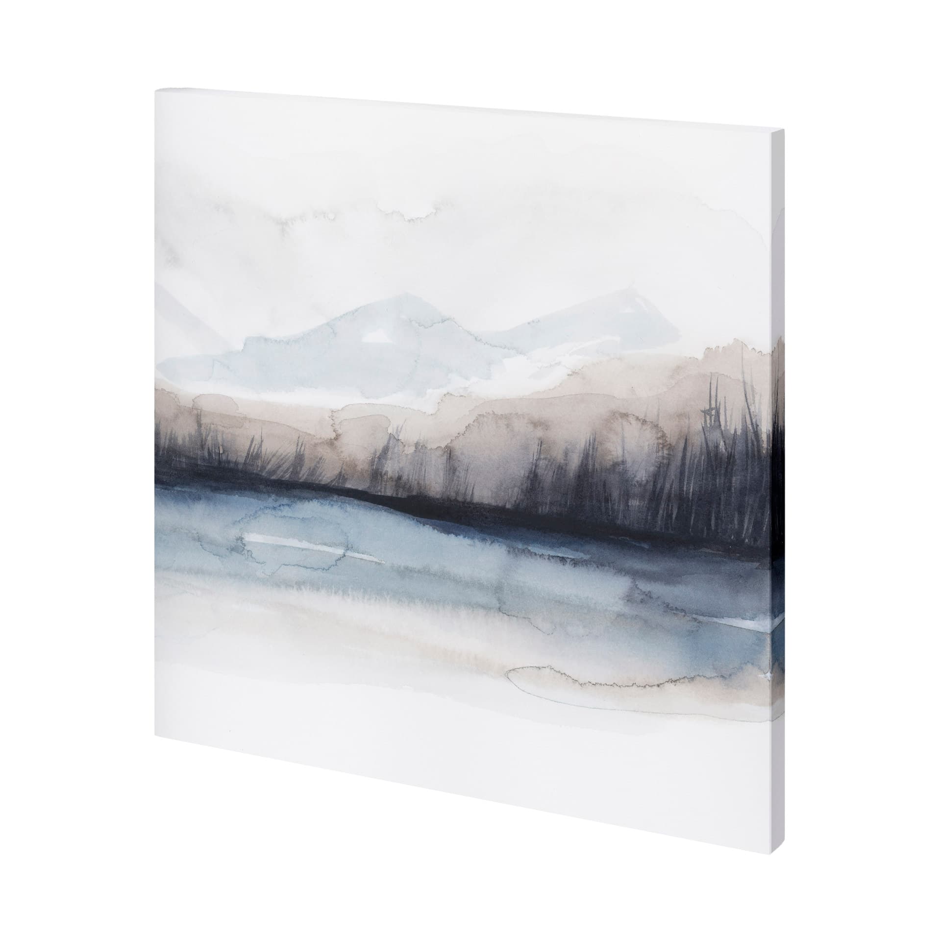 Horizon Shadow I by Grace Popp a Hand Embellished Textured Canvas — product photograph