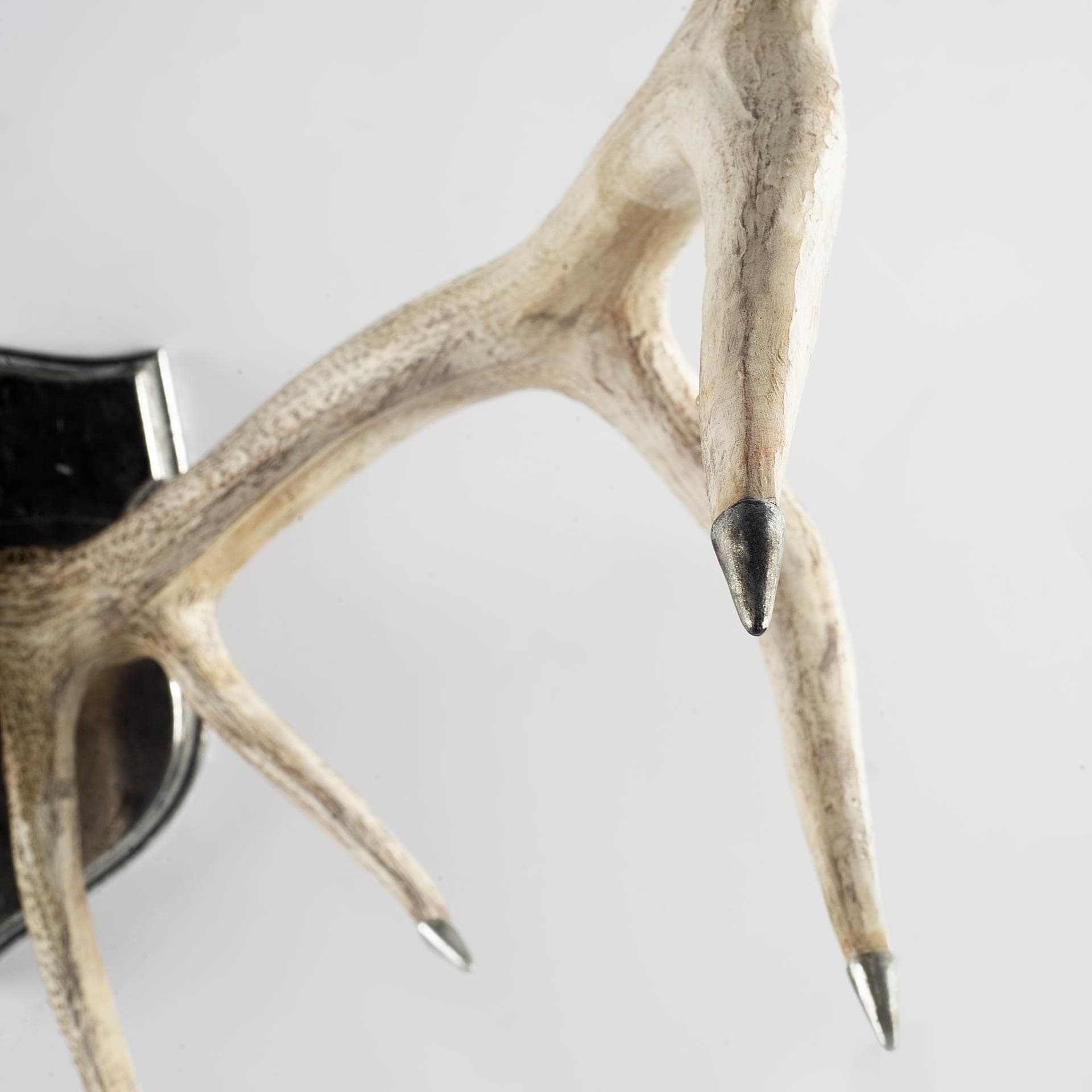 Sika I Natural Finish set of Replica Deer Antlers — product photograph