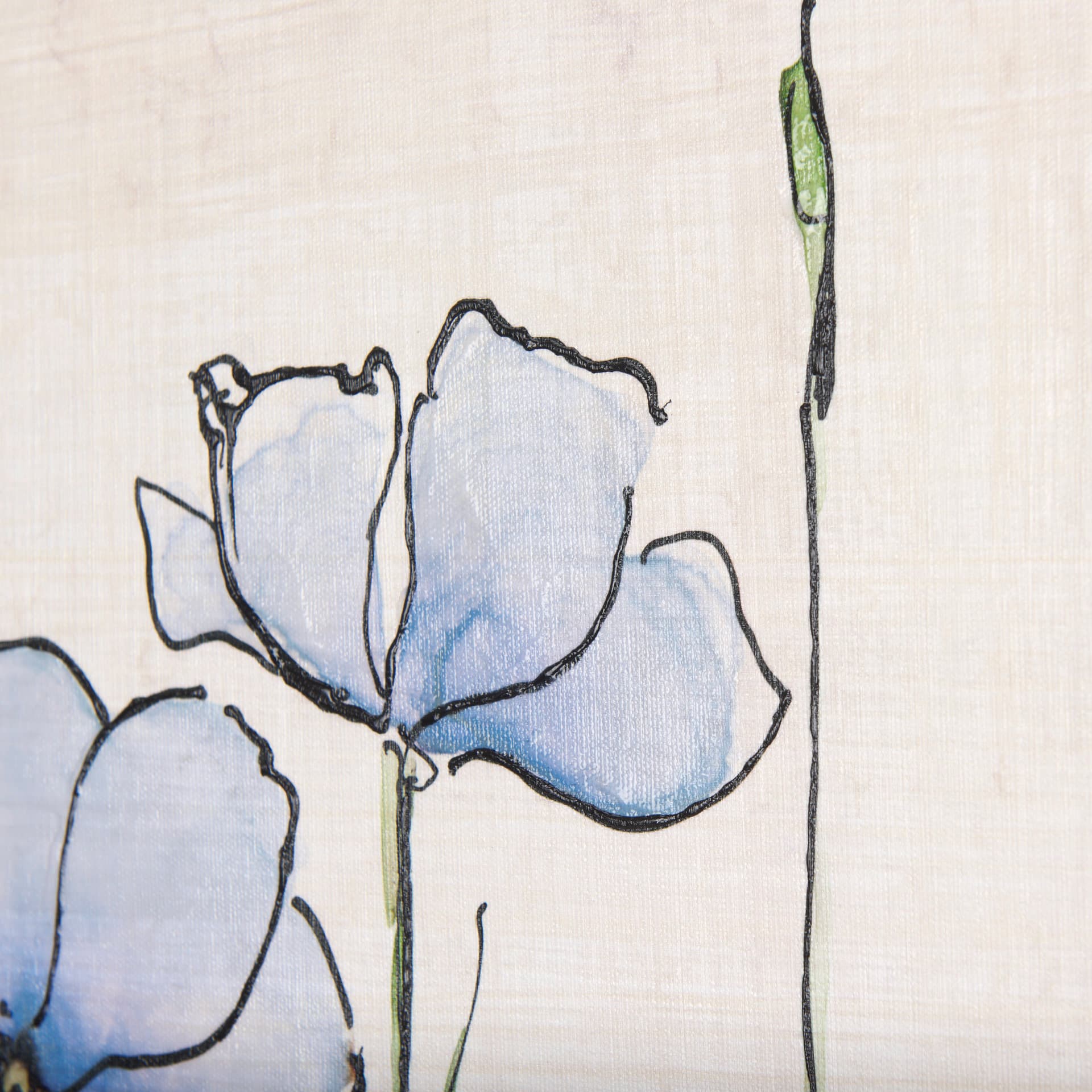 Meadow flowers IV by Mercana Studio a Hand Embellished Textured Canvas — product photograph