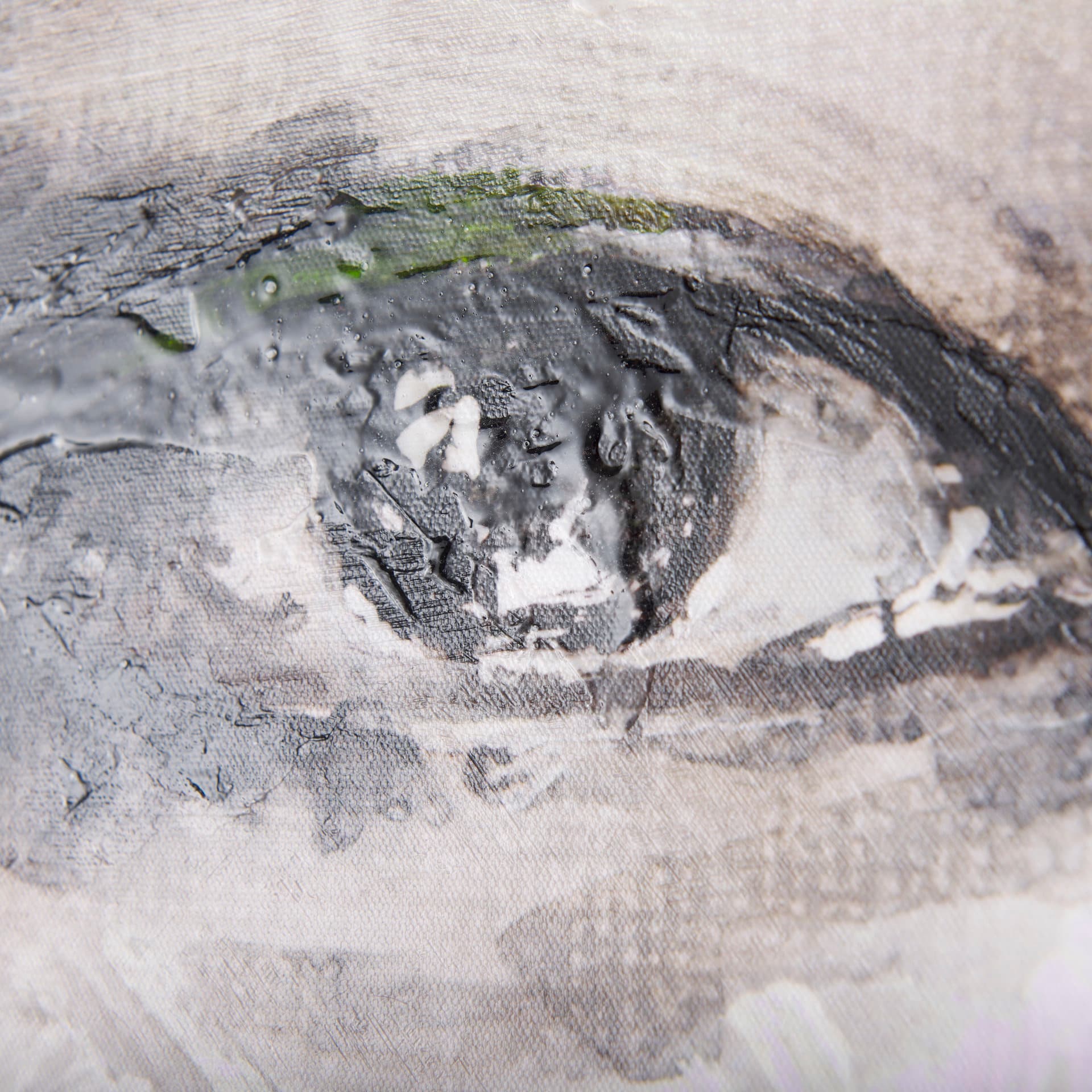 Unity VI Woman (FL) by Mercana Studio a Hand Embellished Textured Framed Canvas — product photograph