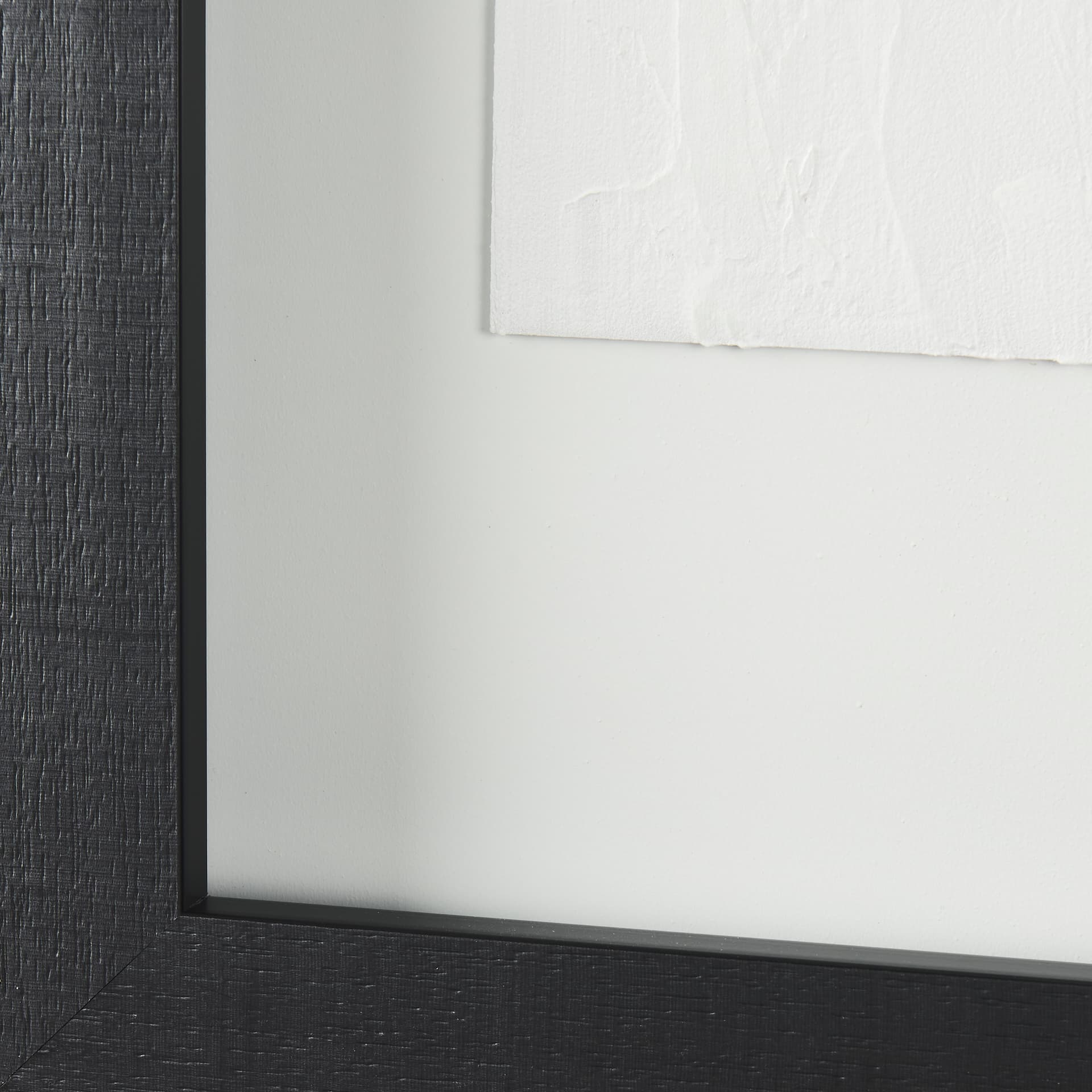White Vines I (SET OF 2) by Studio M a handmade Original Framed 3D Textured Artwork under Glass — product photograph