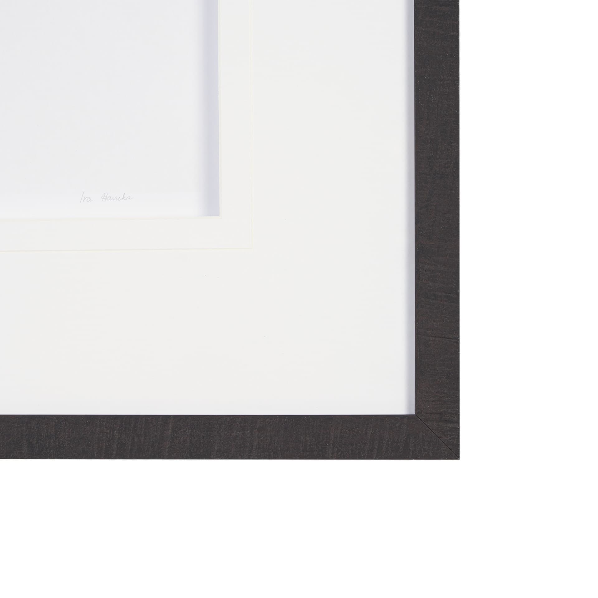 Being Present II by Ira Havuka a Framed Art Print Matted under Glass — product photograph