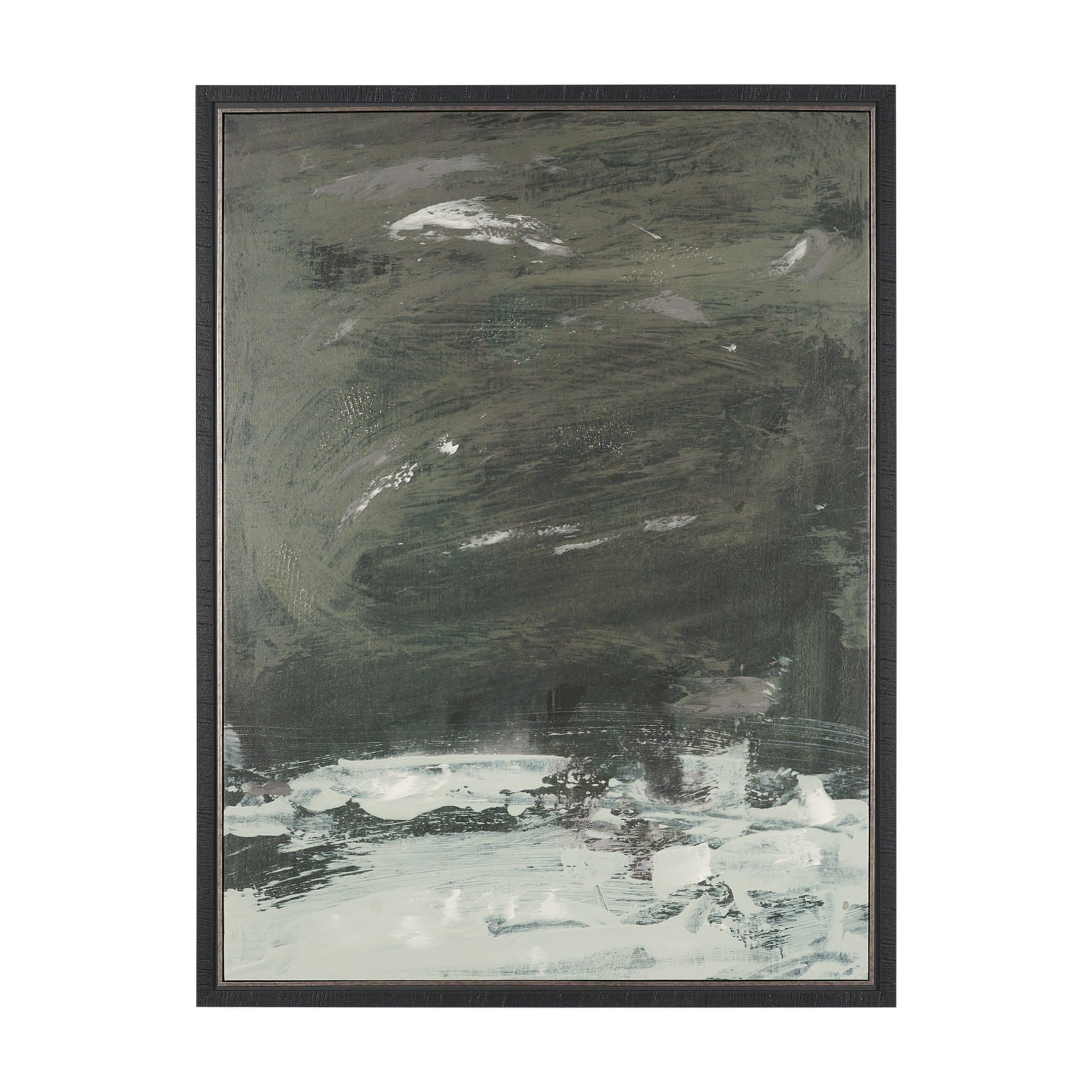 Vastness II by Mercana Studio Hand-Embellished Textured Framed Canvas Artwork — product photograph