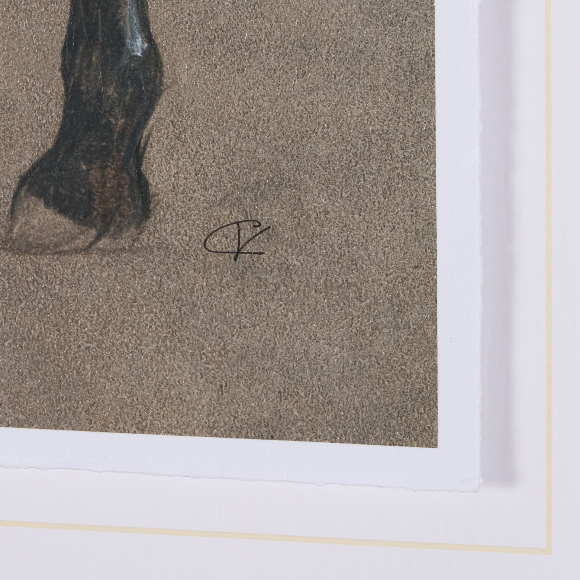 Buckskin Blanket by Mercana Studio a Hand Embellished Textured Framed Art Print — product photograph
