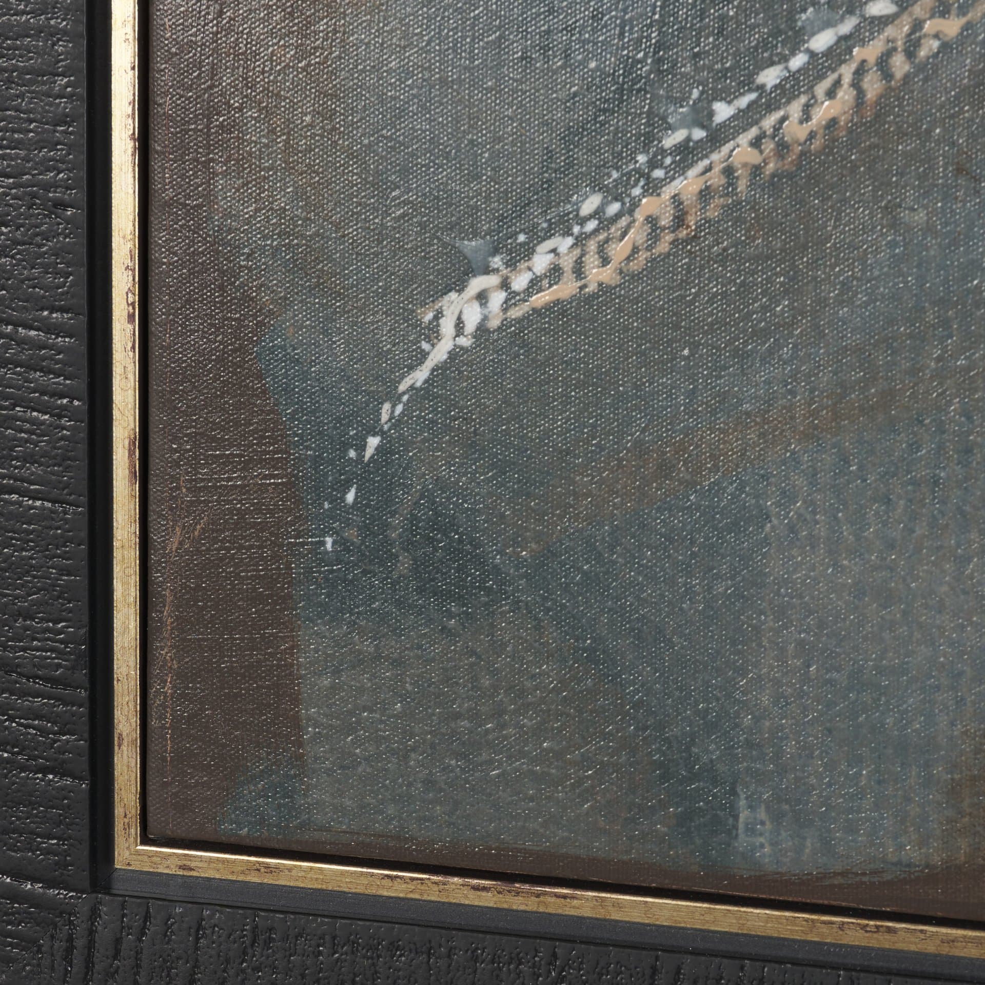 Cazim I by Mercana Studio Hand-Embellished Textured Framed Canvas Artwork — product photograph