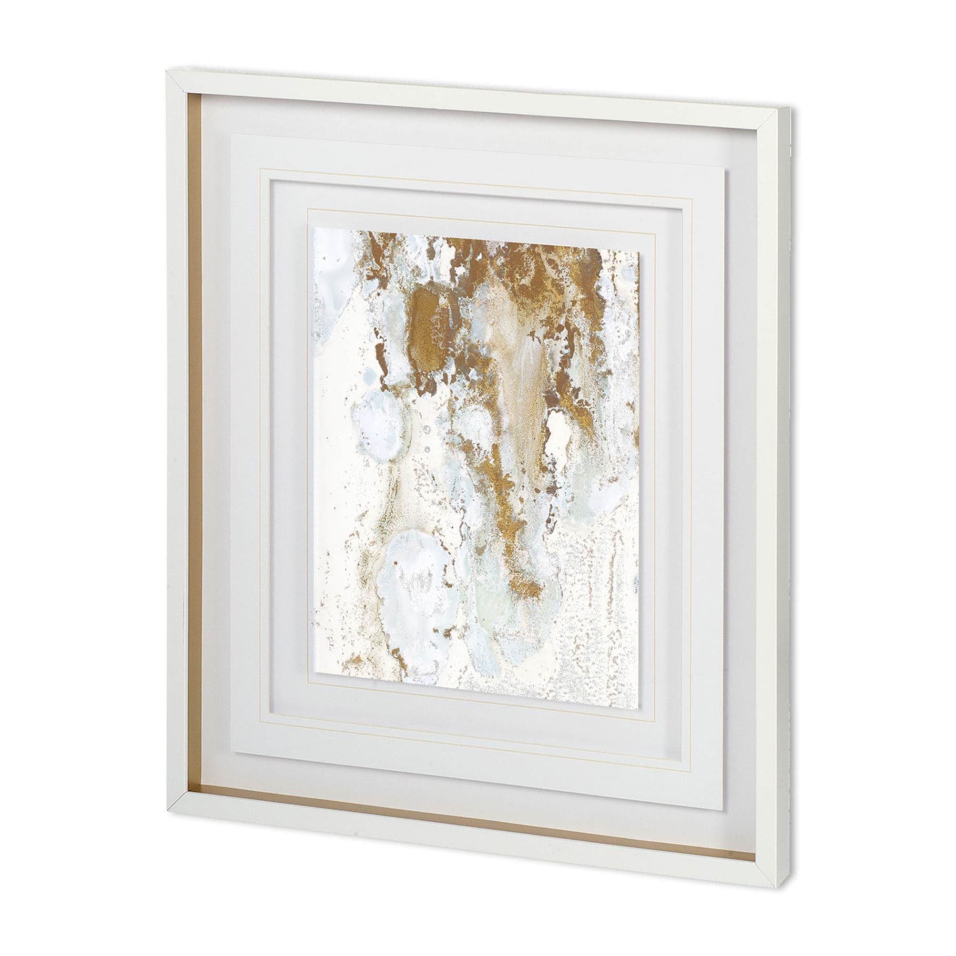 Lonicera I by Mercana Studio a Hand Embellished Textured Framed Art Print Matted under Glass — product photograph