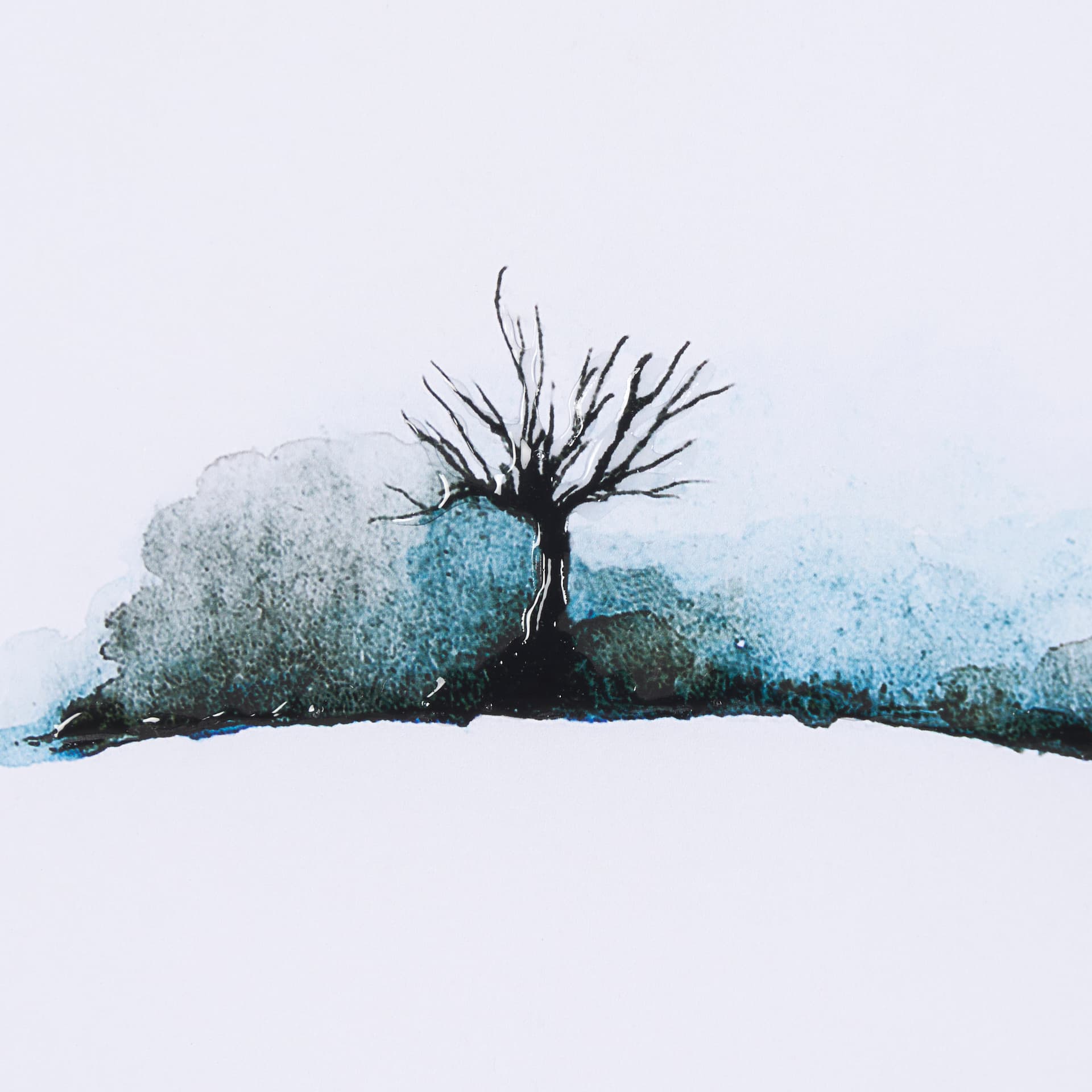 Morning Blue I by Mercana Studio a Framed Art Print — product photograph