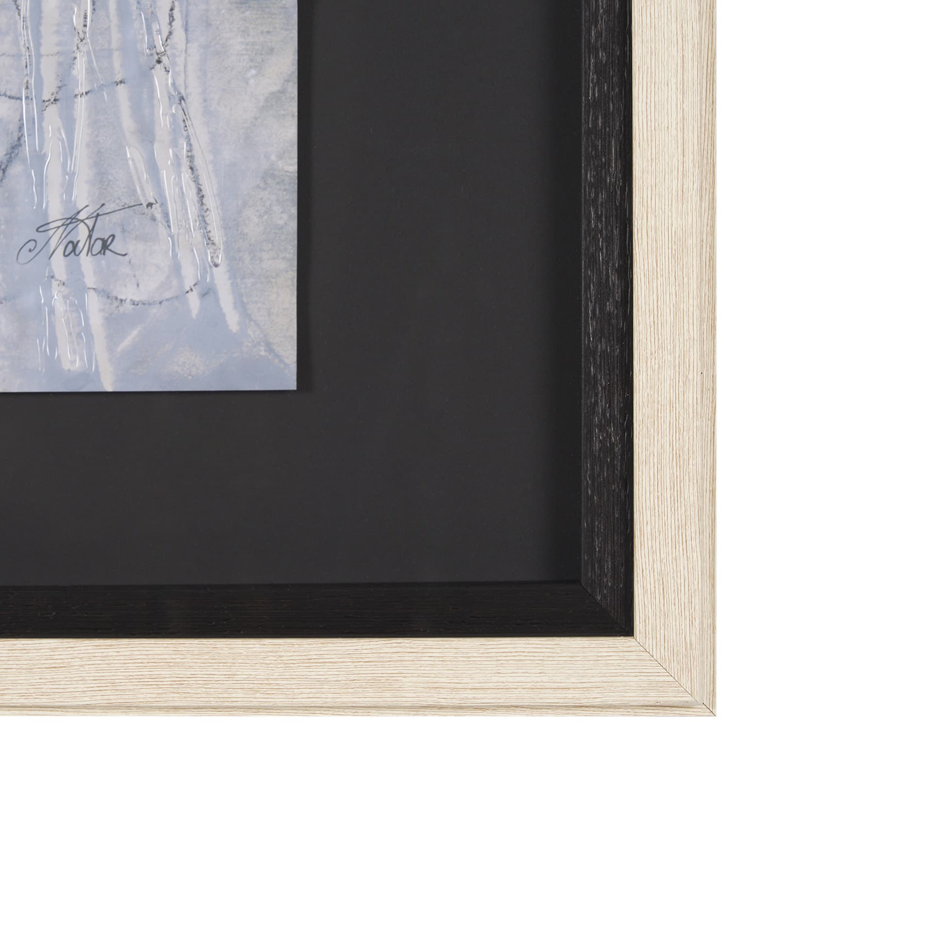 Mesmerized View III by Mercana Studio a Hand Embellished Framed Art Print Matted under Glass — product photograph