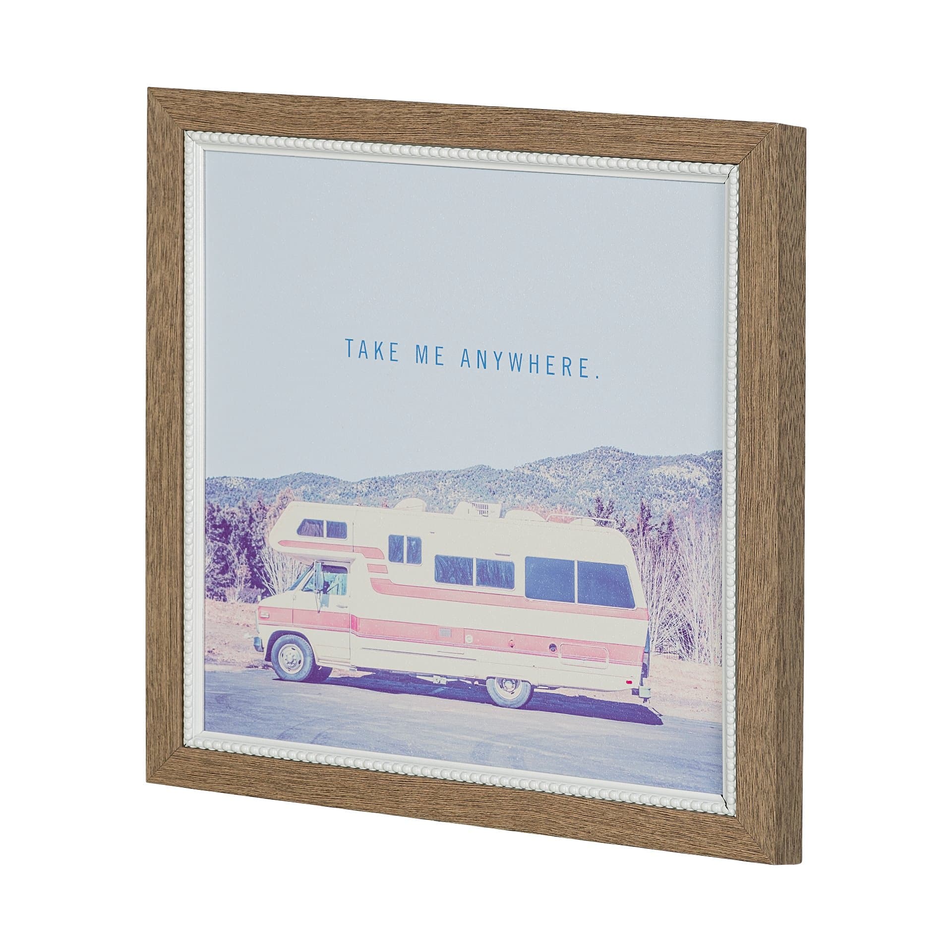 Vintage Ride III by Thomas Brown a Hand Embellished Textured Framed Photo Art Print — product photograph