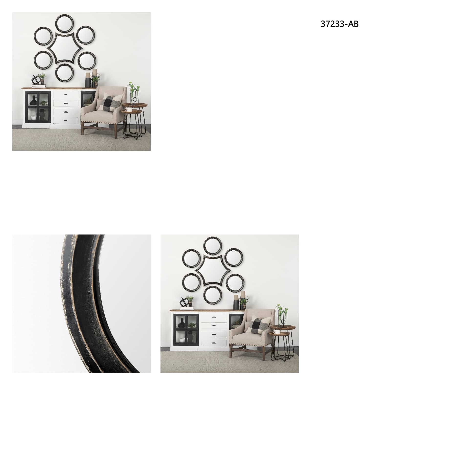 Fuerta (Set of 7) (A + B Box) — in a styled room
