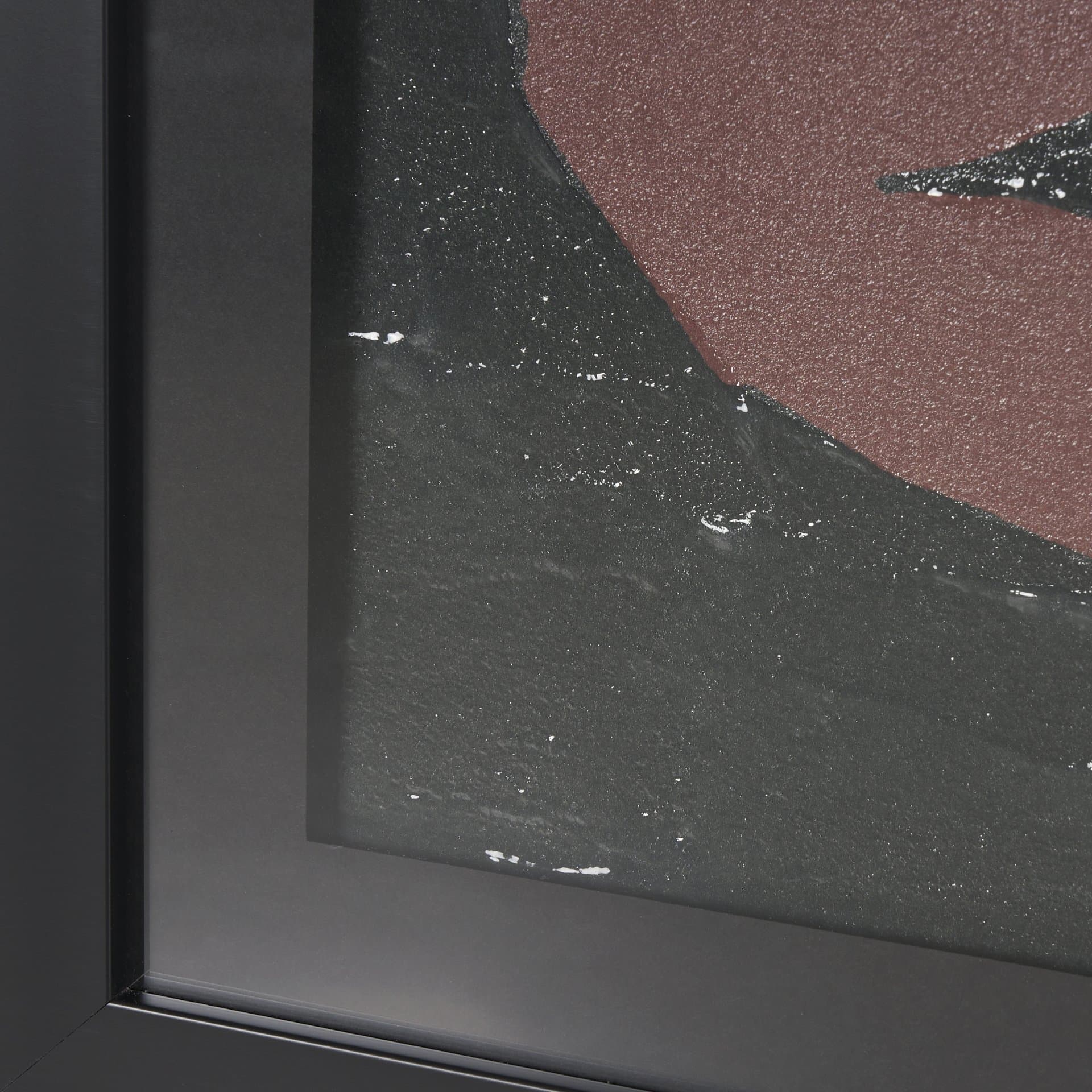 Tempelhof by Mercana Studio a Hand Embellished Textured Framed Art Print Matted under Glass — product photograph
