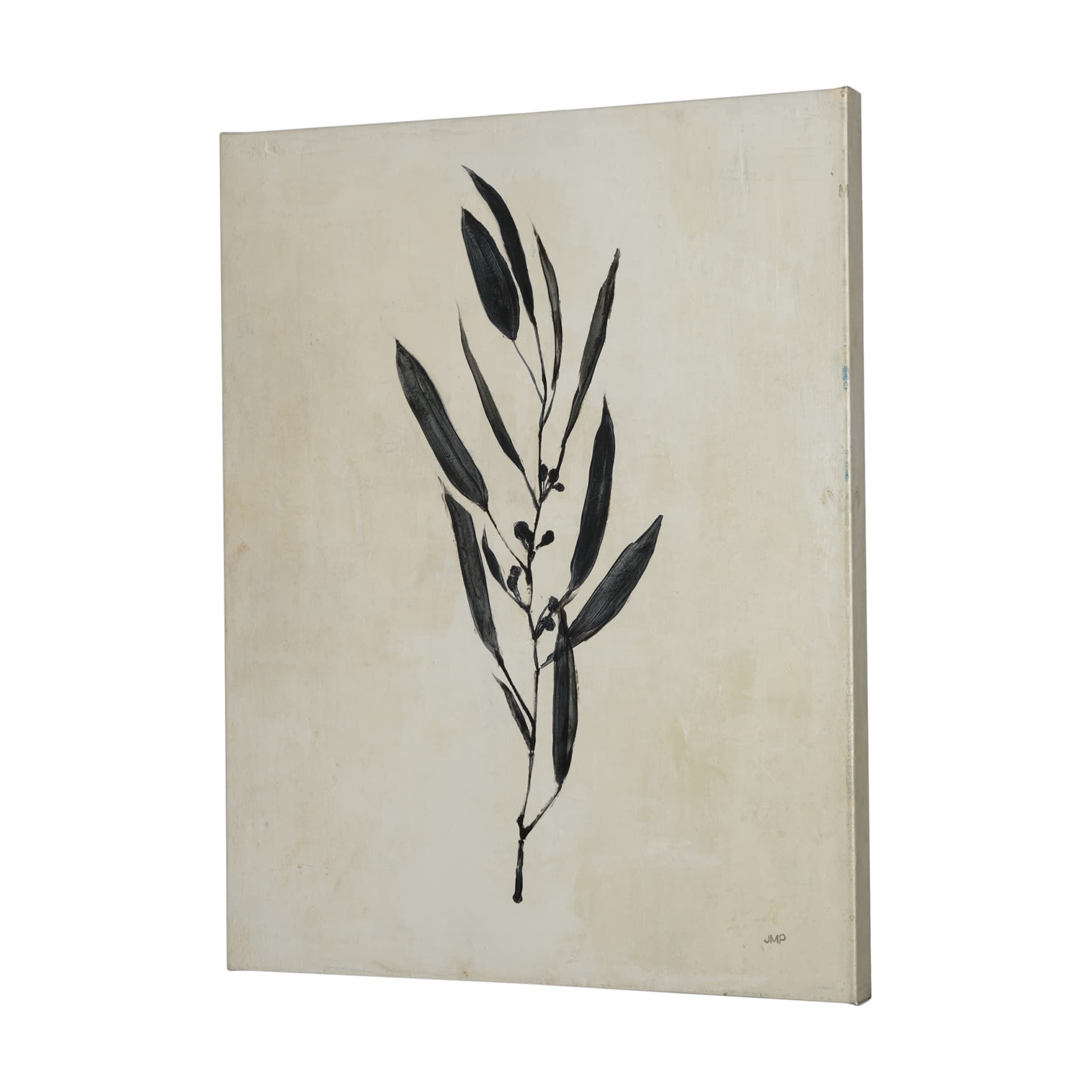 Botanical Study I by Julia Purinton a Hand Embellished Textured Canvas — product photograph