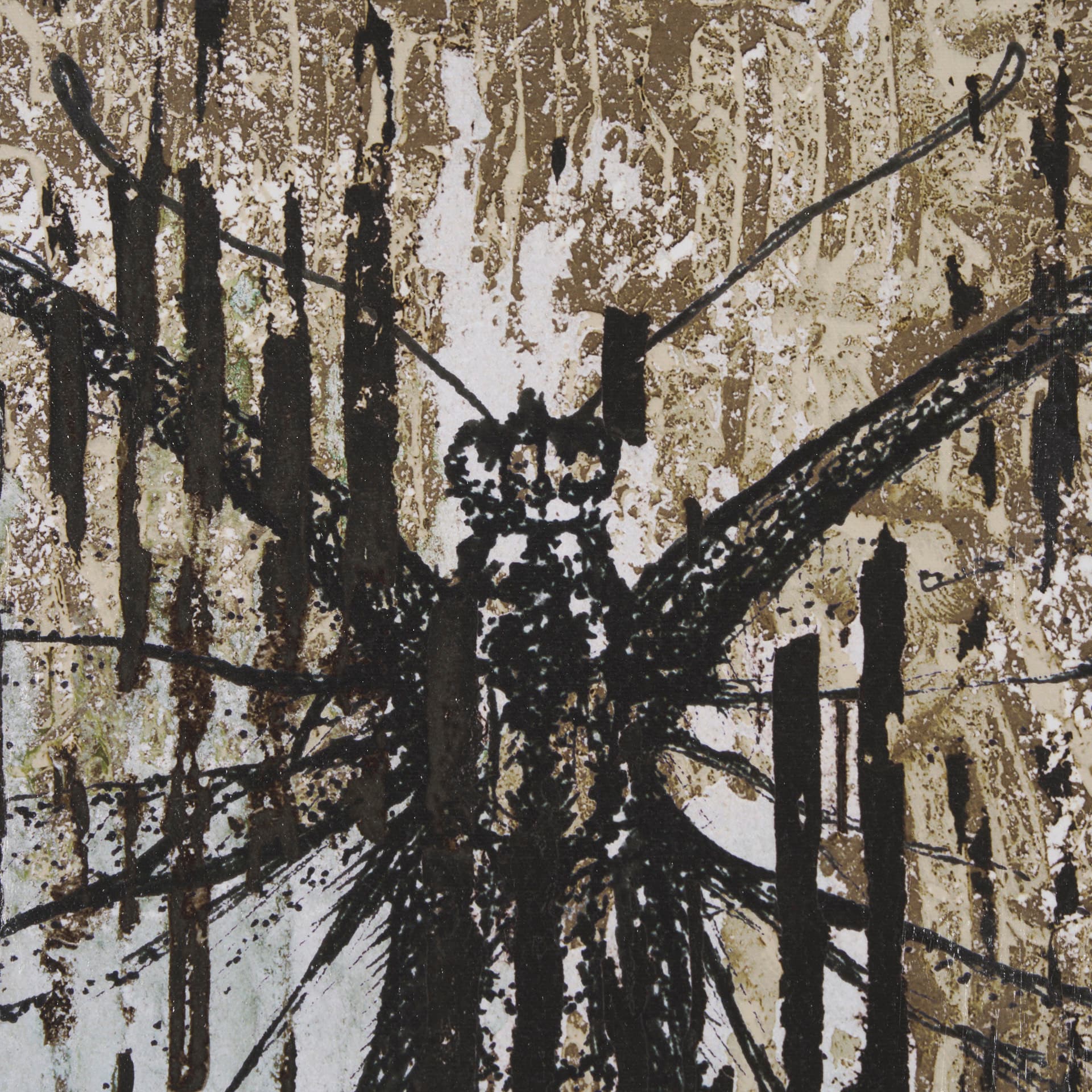 Papillon I by Mercana Studio a Hand Embellished Framed Art Print — product photograph