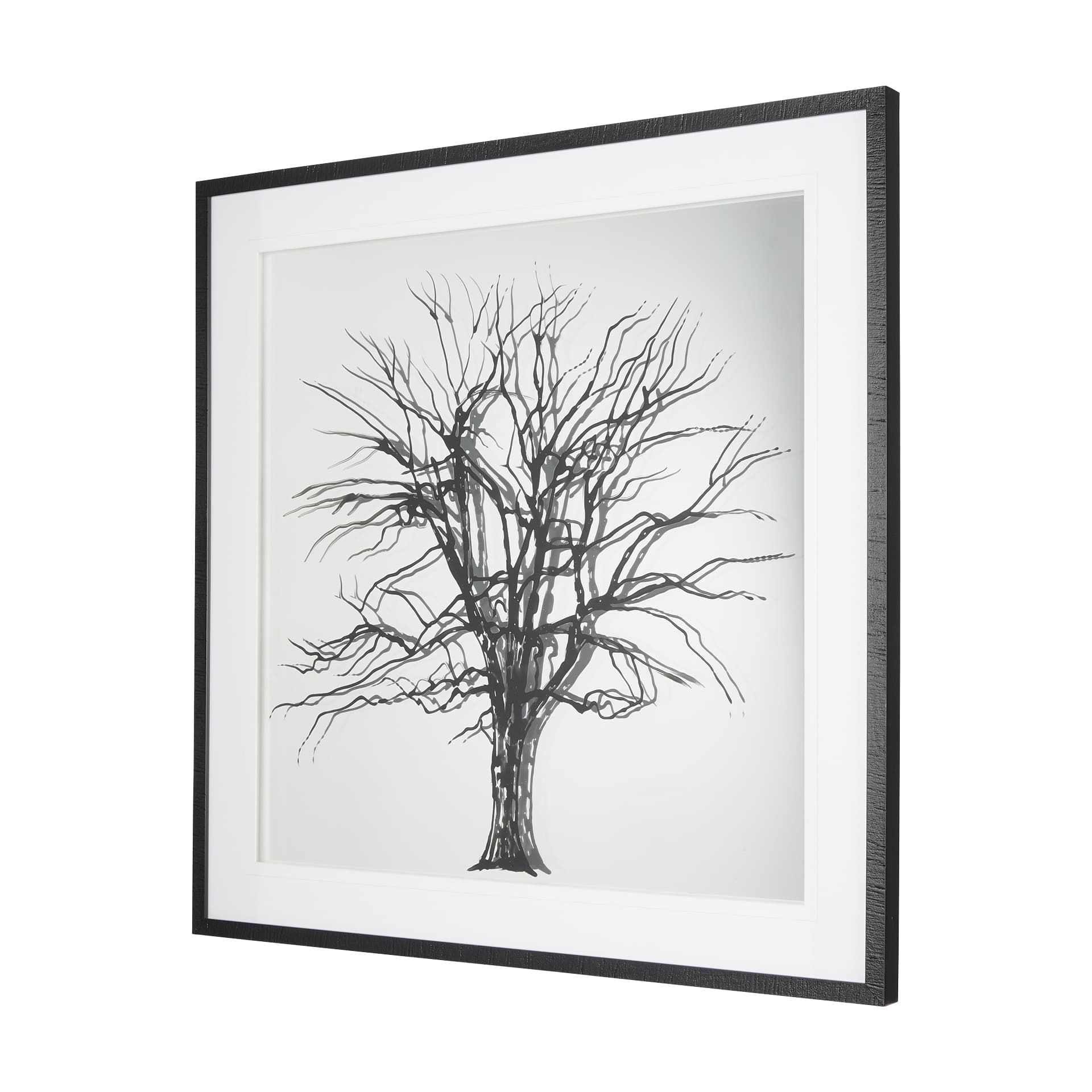 Tree of Life by Studio M a handmade Original Framed Artwork on Glass — product photograph
