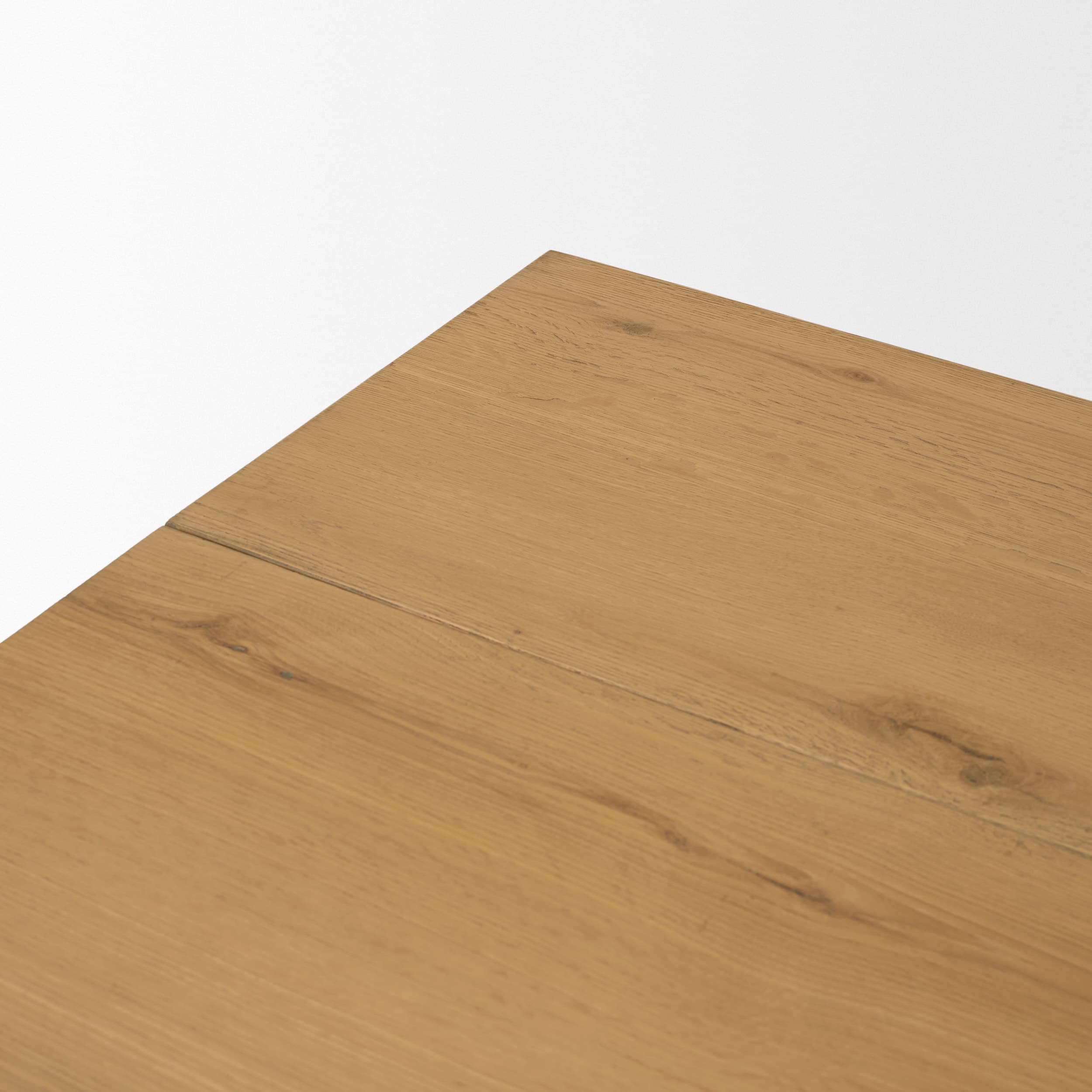 West Light Brown Oak Wood Rectangular Coffee Table — product photograph