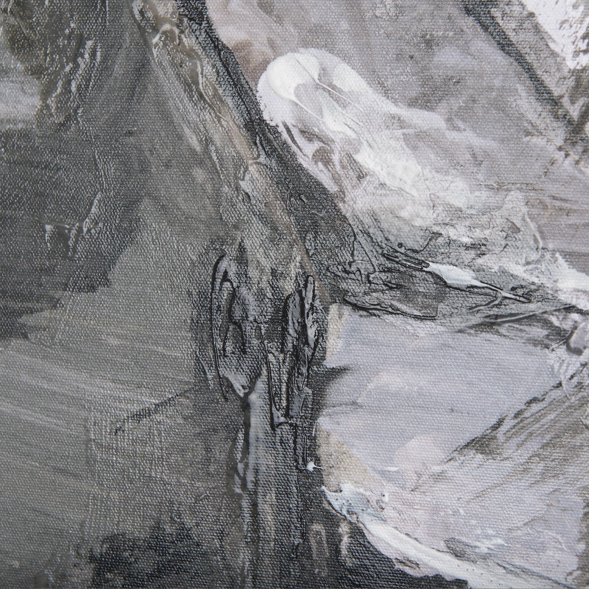 Late Autumn in Countryside I by Mercana Studio a Hand Embellished Textured Canvas — product photograph