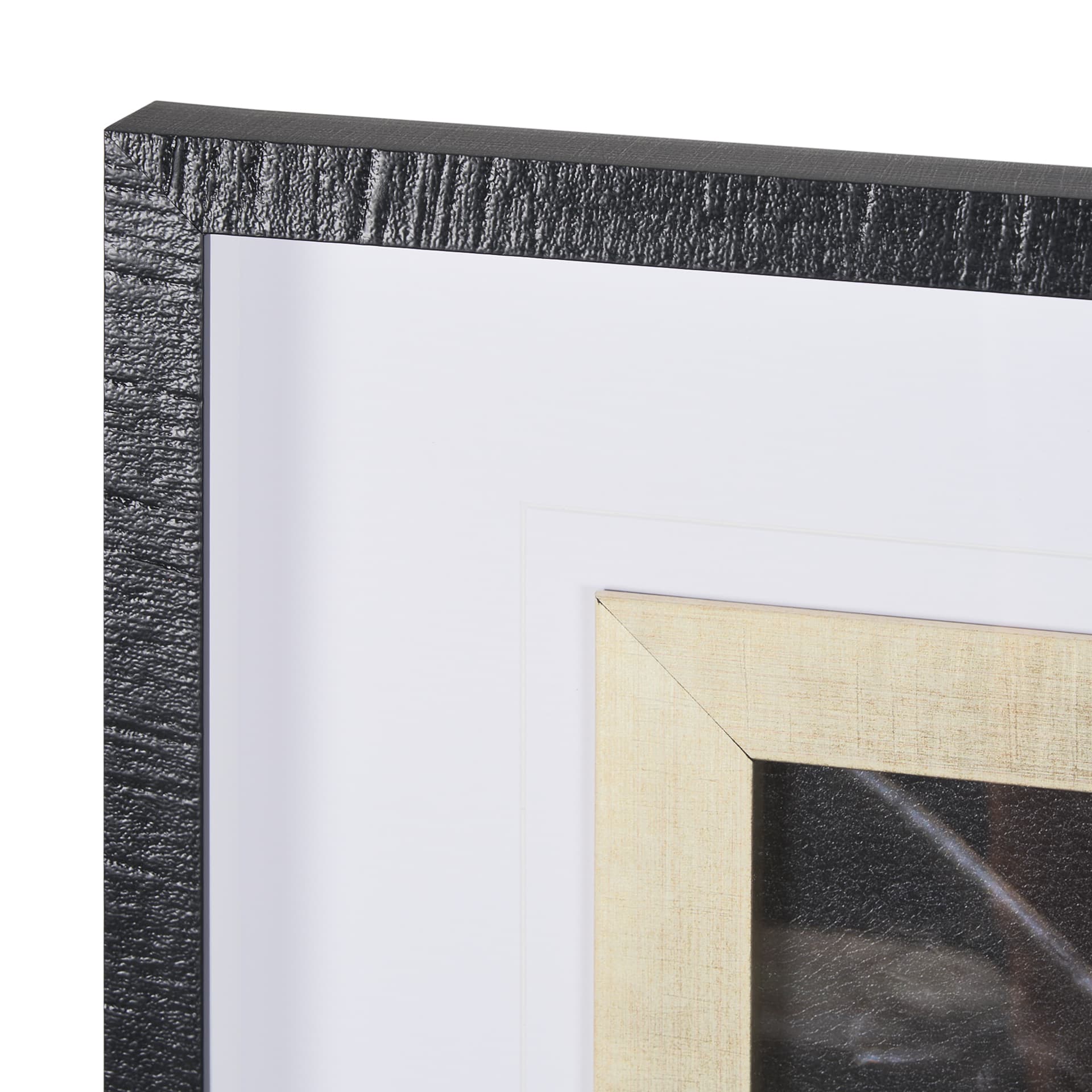 Mom and Cub by Chad Mackay a Hand Embellished Textured Framed Photo Art Print Matted under Glass — product photograph