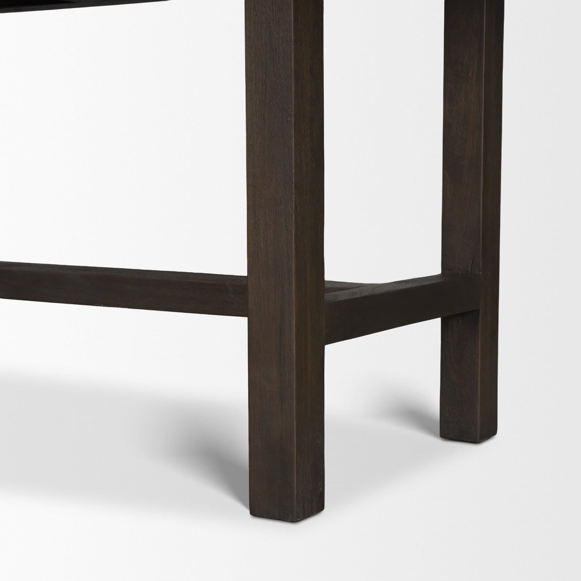 Truss Dark Brown Wood 6 Door Tall Cabinet — product photograph