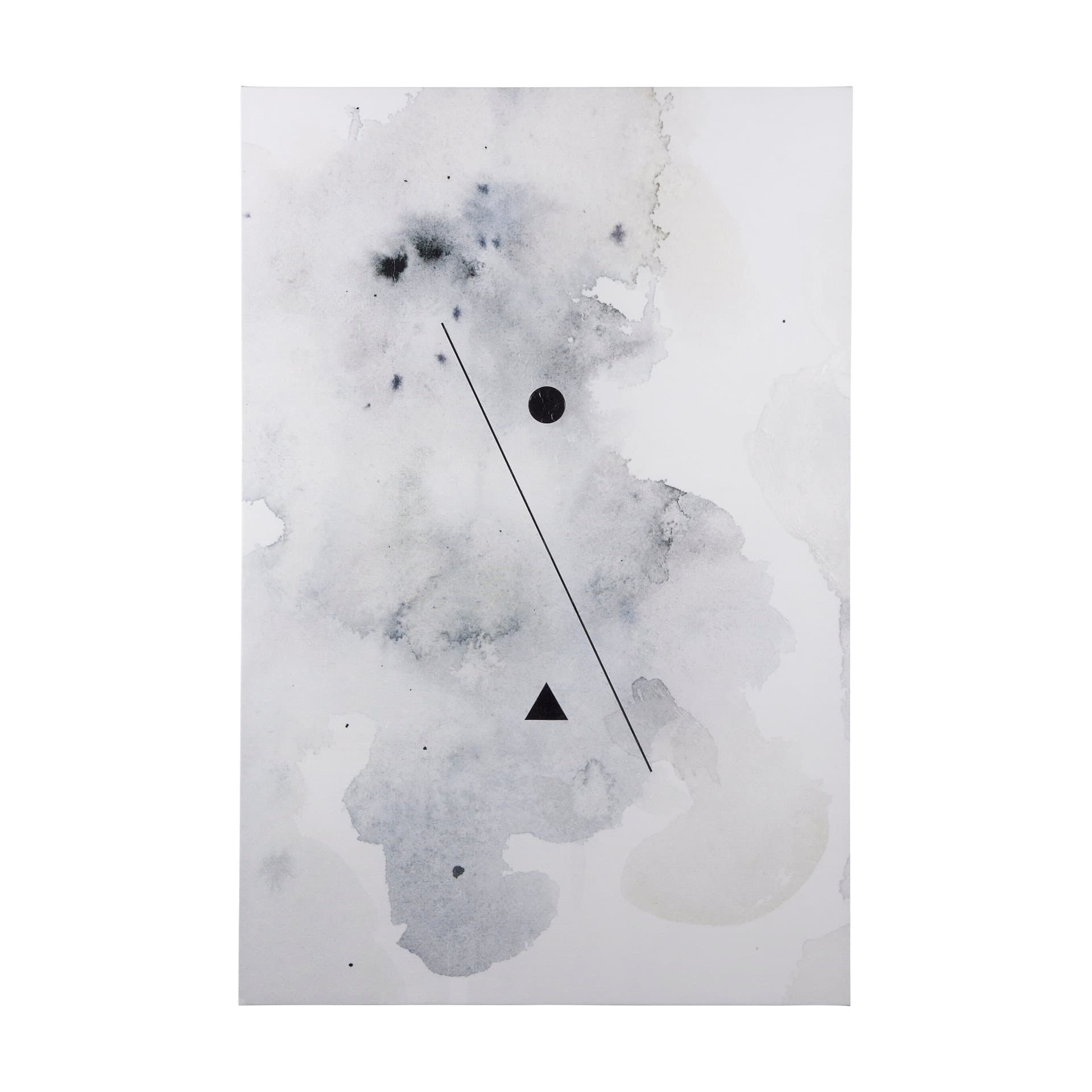 Equilibrium I by Mercana Studio a Hand Embellished Textured Canvas — product photograph