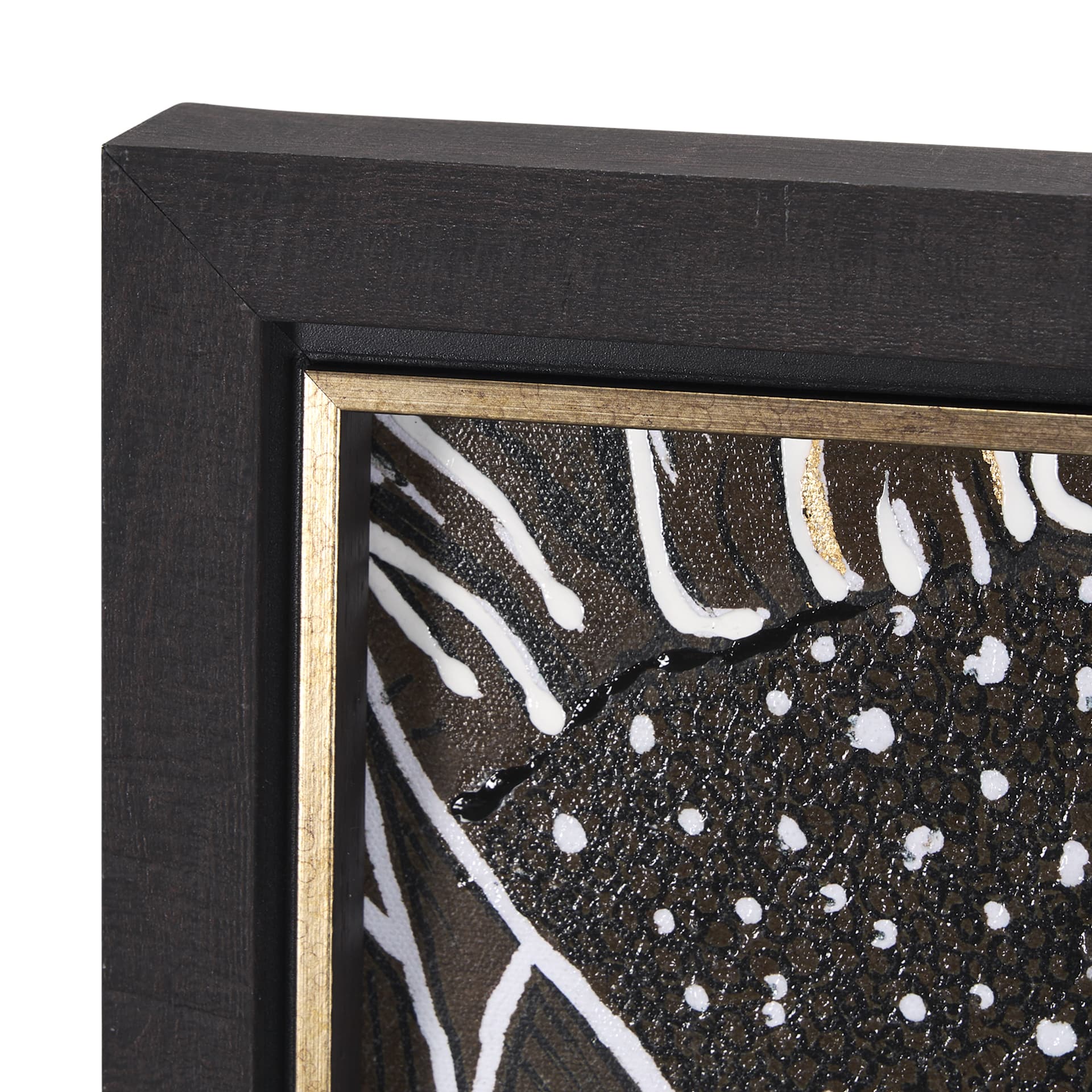 Sunflower Fest III by Mercana Studio a Hand Embellished Textured Framed Art Print — product photograph