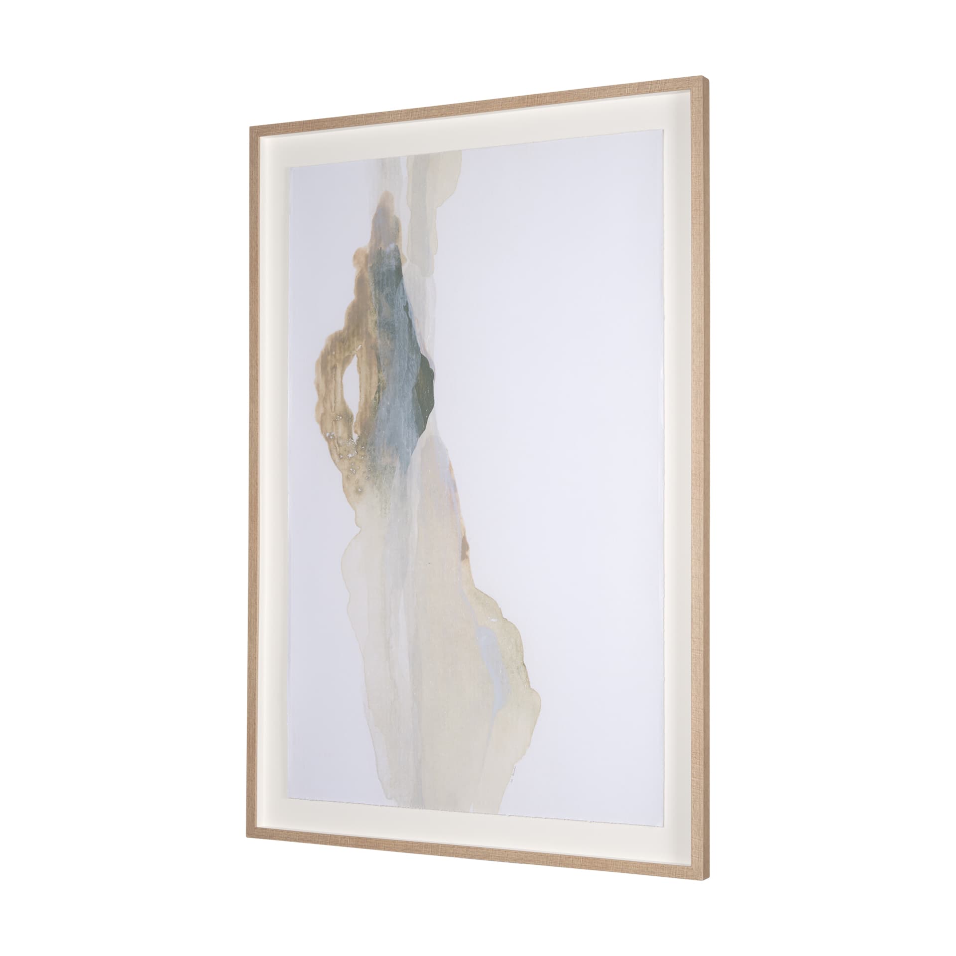 Can you See the Peace by Ira Havuka a Hand Embellished Textured Framed Art Print Matted under Glass — product photograph