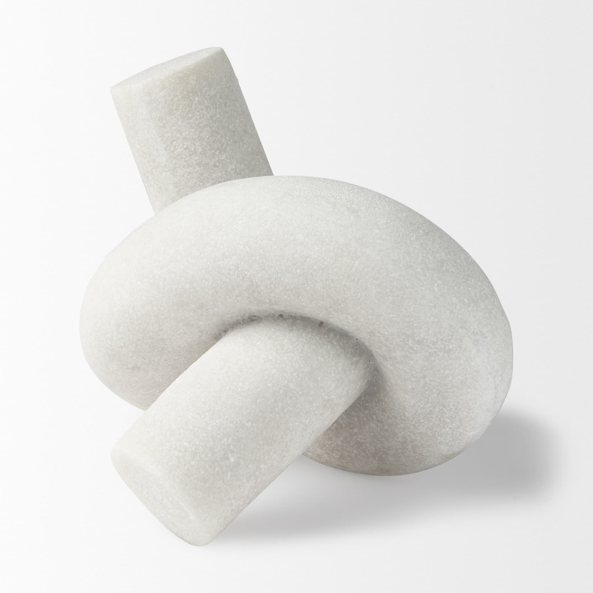 Otto Granite Resin Small Knot Sculpture Decorative Object — product photograph
