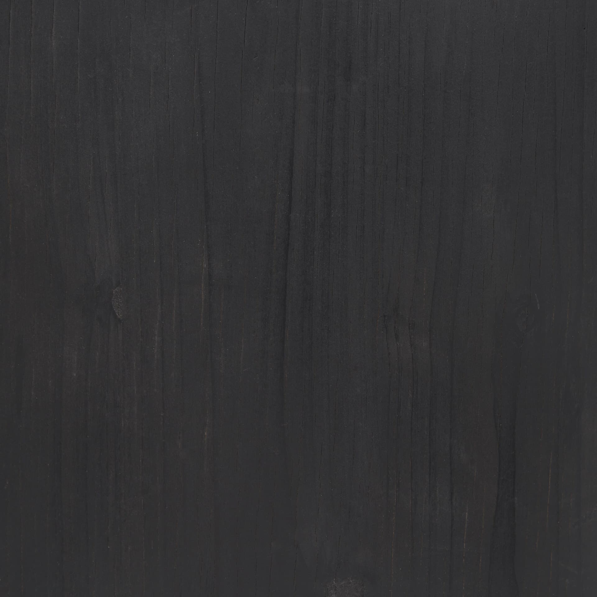 Wenopa Matte Black Wood w/ Natural Jute Accent Tables — product photograph