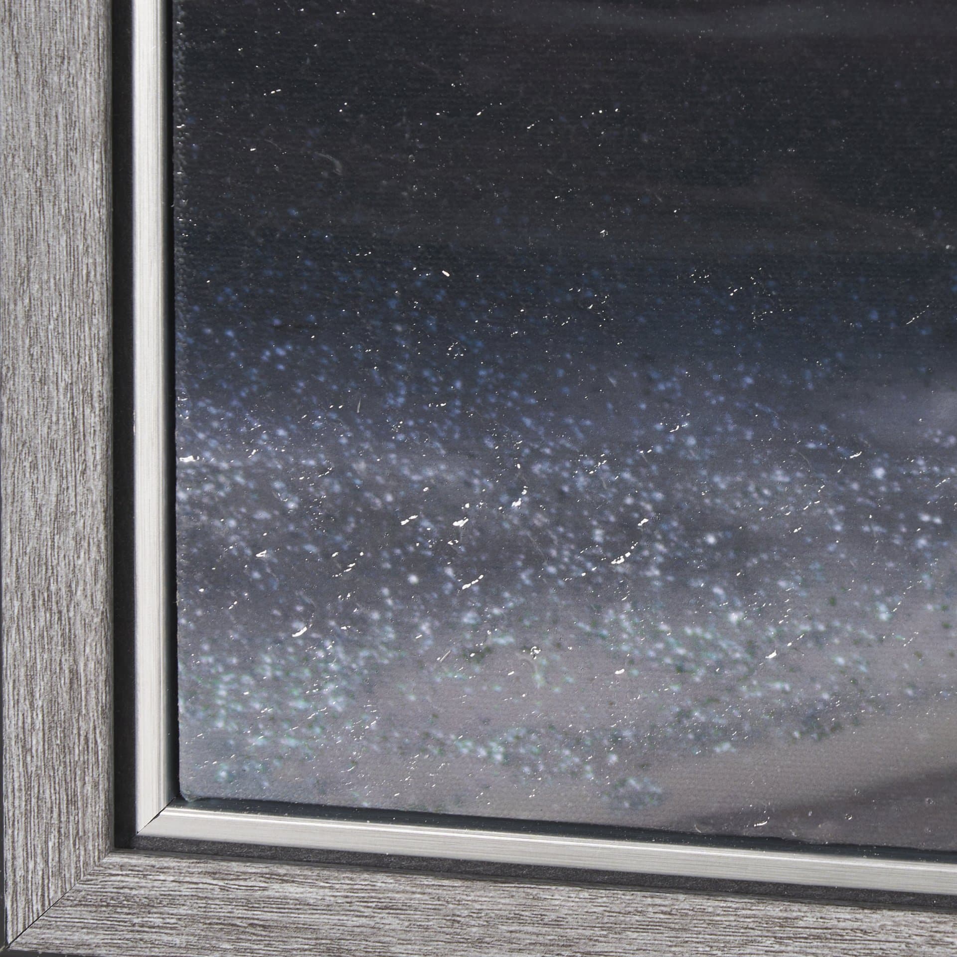Storm Surge II by Mercana Studio a Hand Embellished Textured Framed Canvas — product photograph