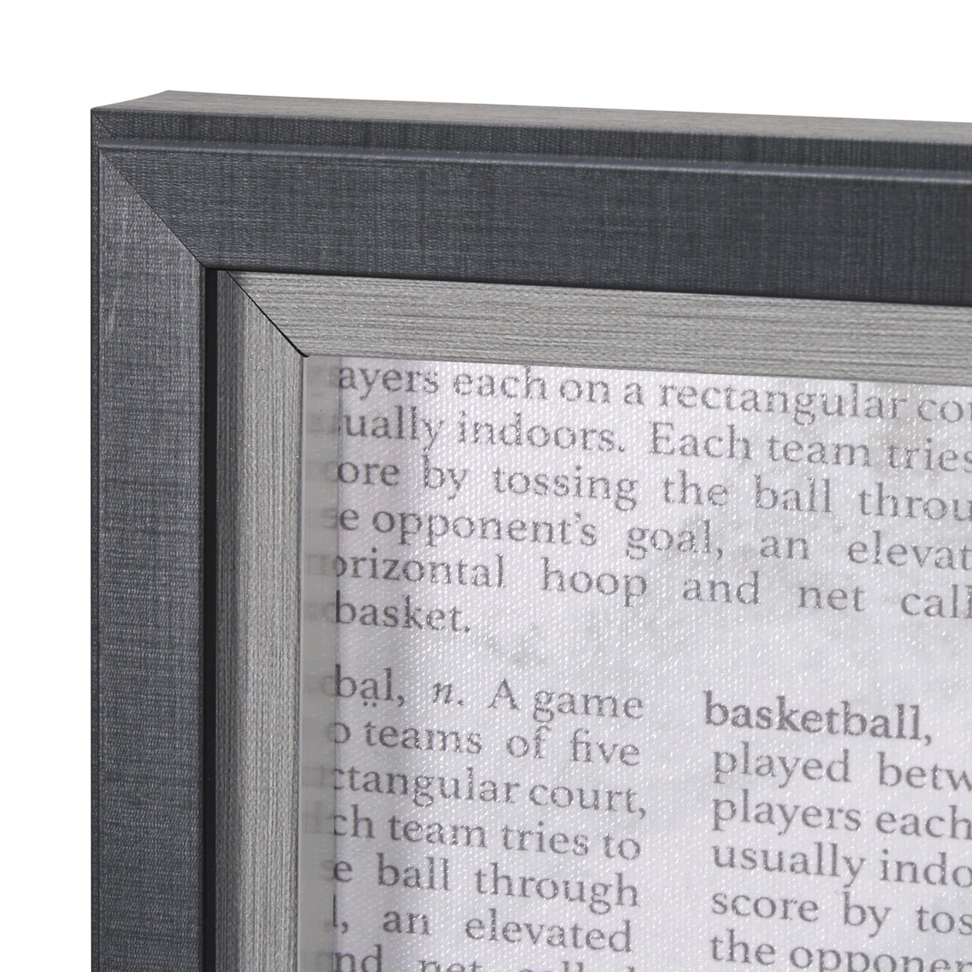 Definition of Sport IV by Mercana Studio a Hand Embellished Textured Framed Art Print — product photograph