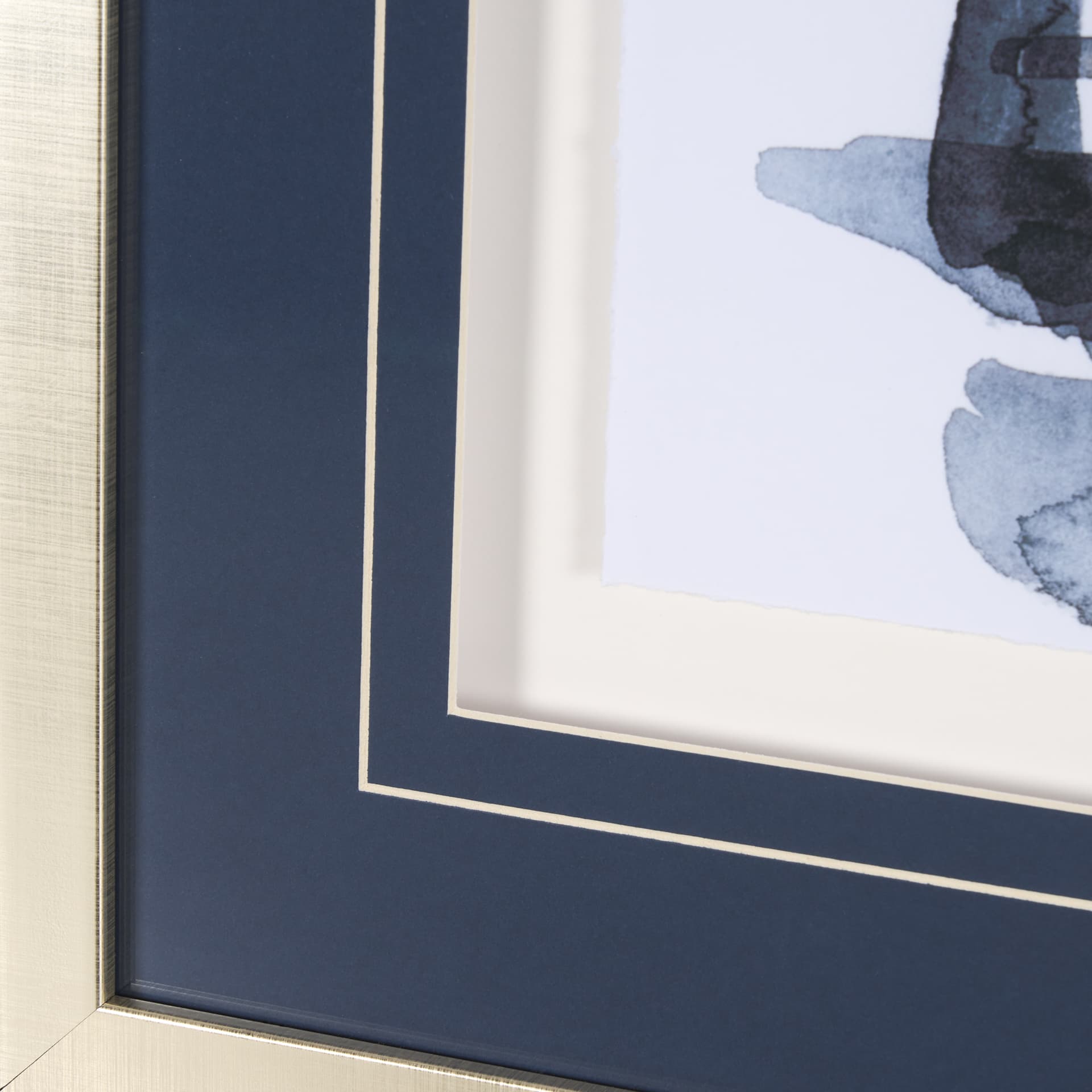 Custom Tranquil Coppice I (MC) by Grace Popp a Framed Art Print Matted under Glass — product photograph