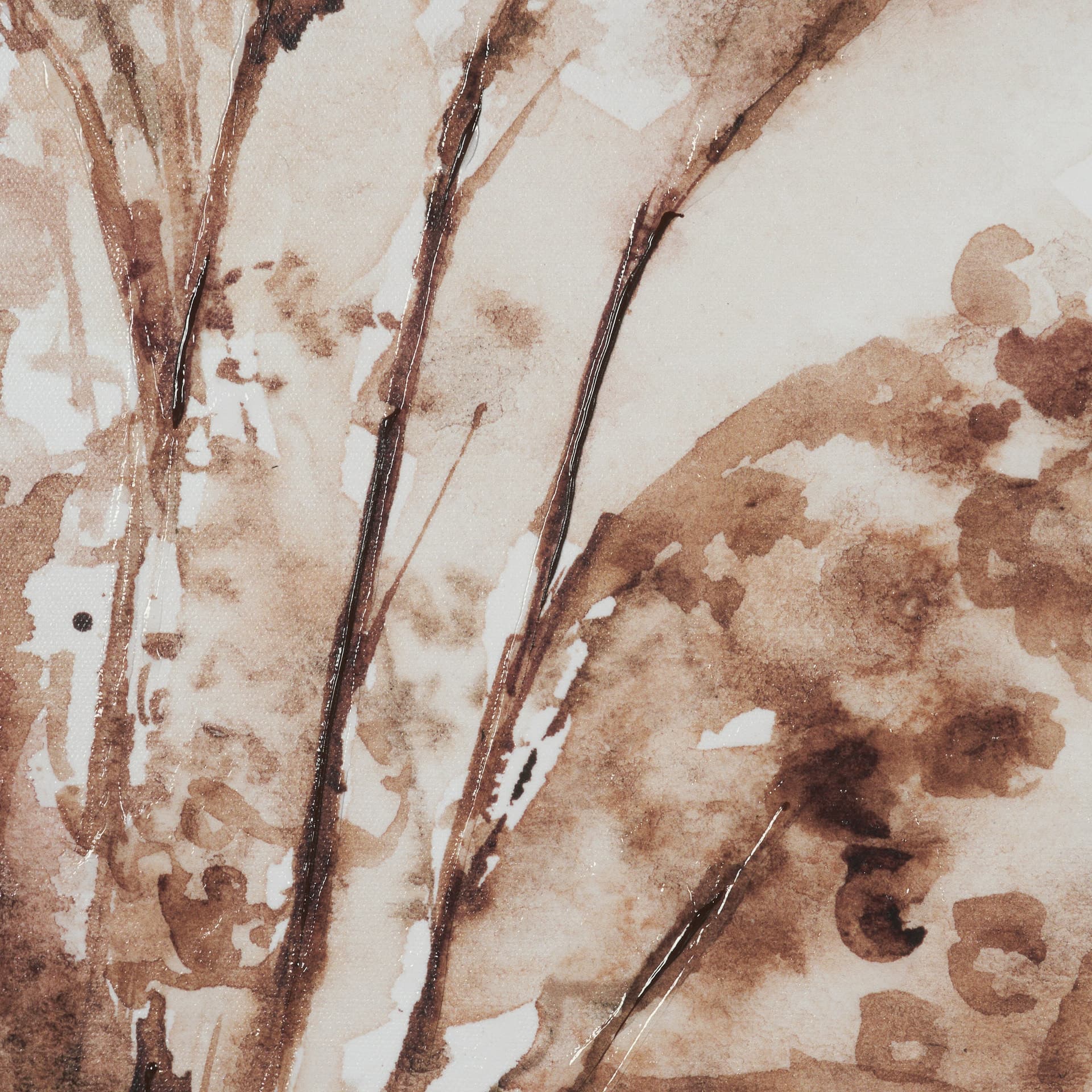 Fieldspoke I by Mercana Studio Hand-Embellished Textured Framed Canvas Artwork — product photograph