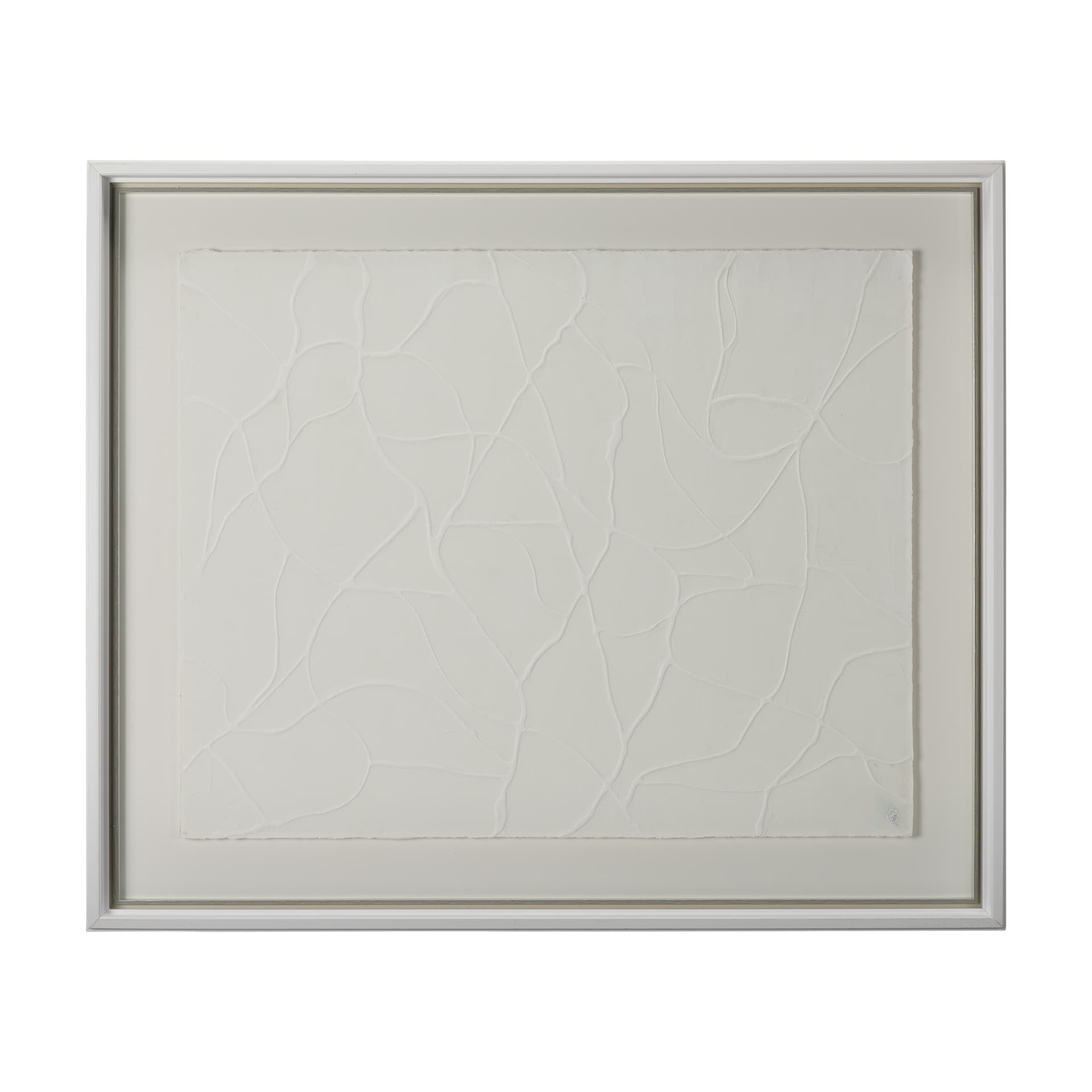 Snow Trails by Mercana Studio a Framed Art Print Matted under Glass — product photograph