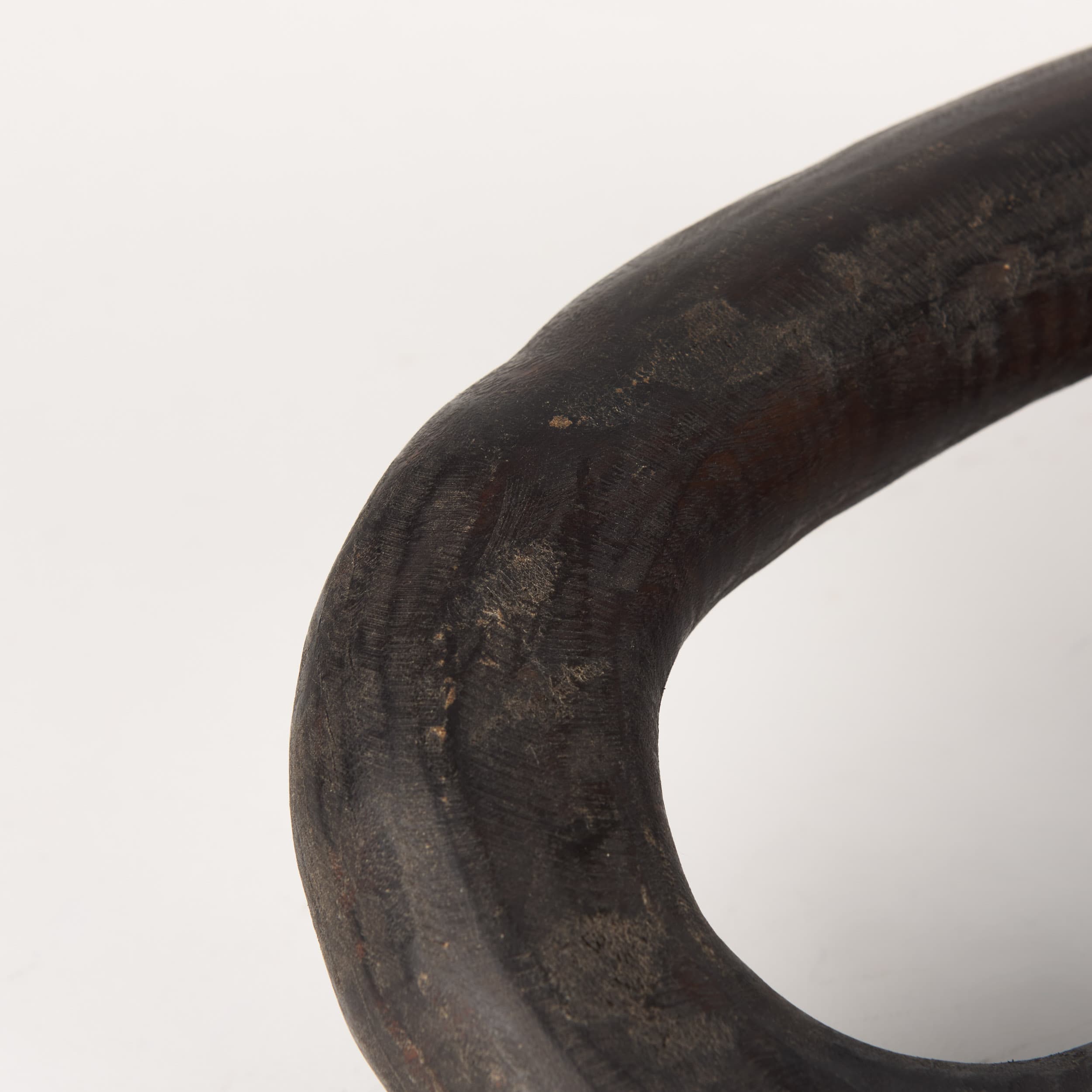 Tayla Large Black-Brown Wood Chain Link — product photograph
