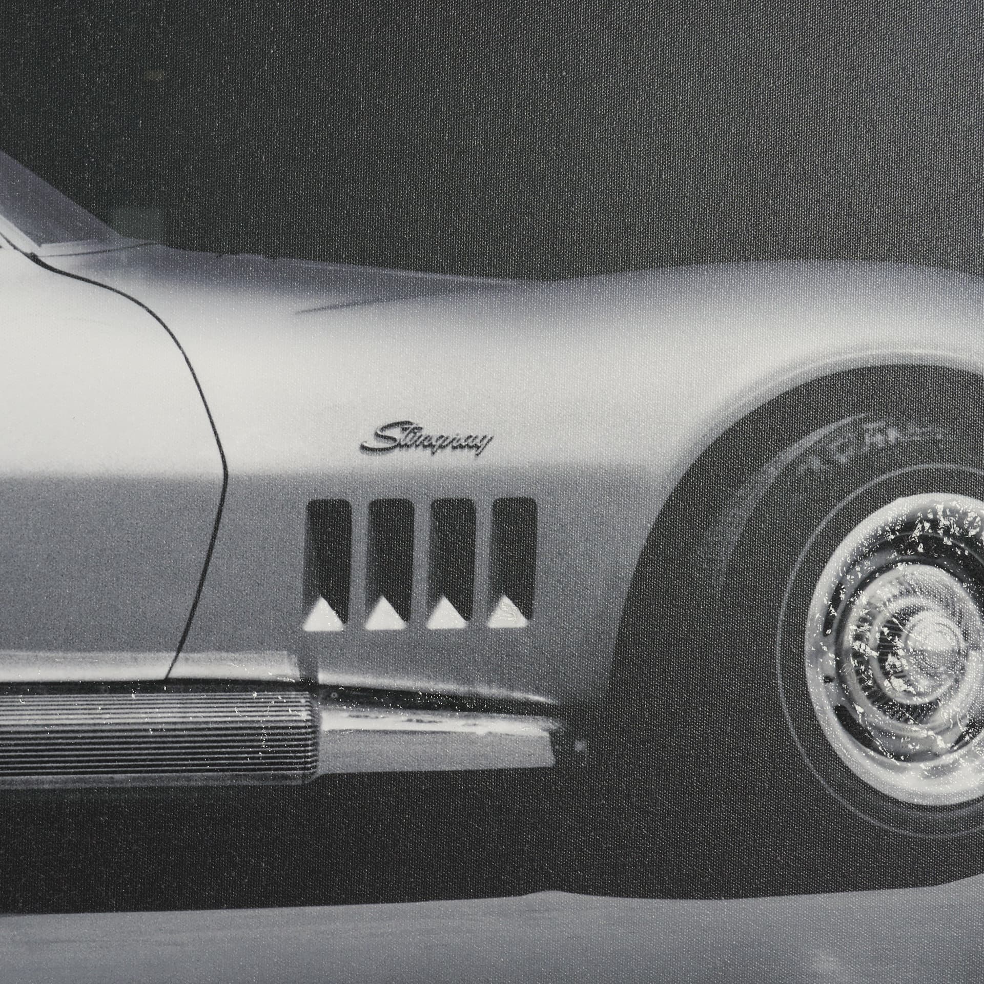 Corvette Stingray by Tal Paz-Fridman Framed Art Print under Glass — product photograph