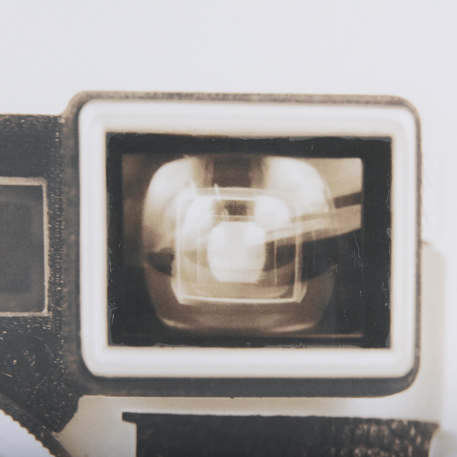 Retro Camera II by Mercana Studio a Hand Embellished Textured Framed Photo Art Print Matted under Gl — product photograph